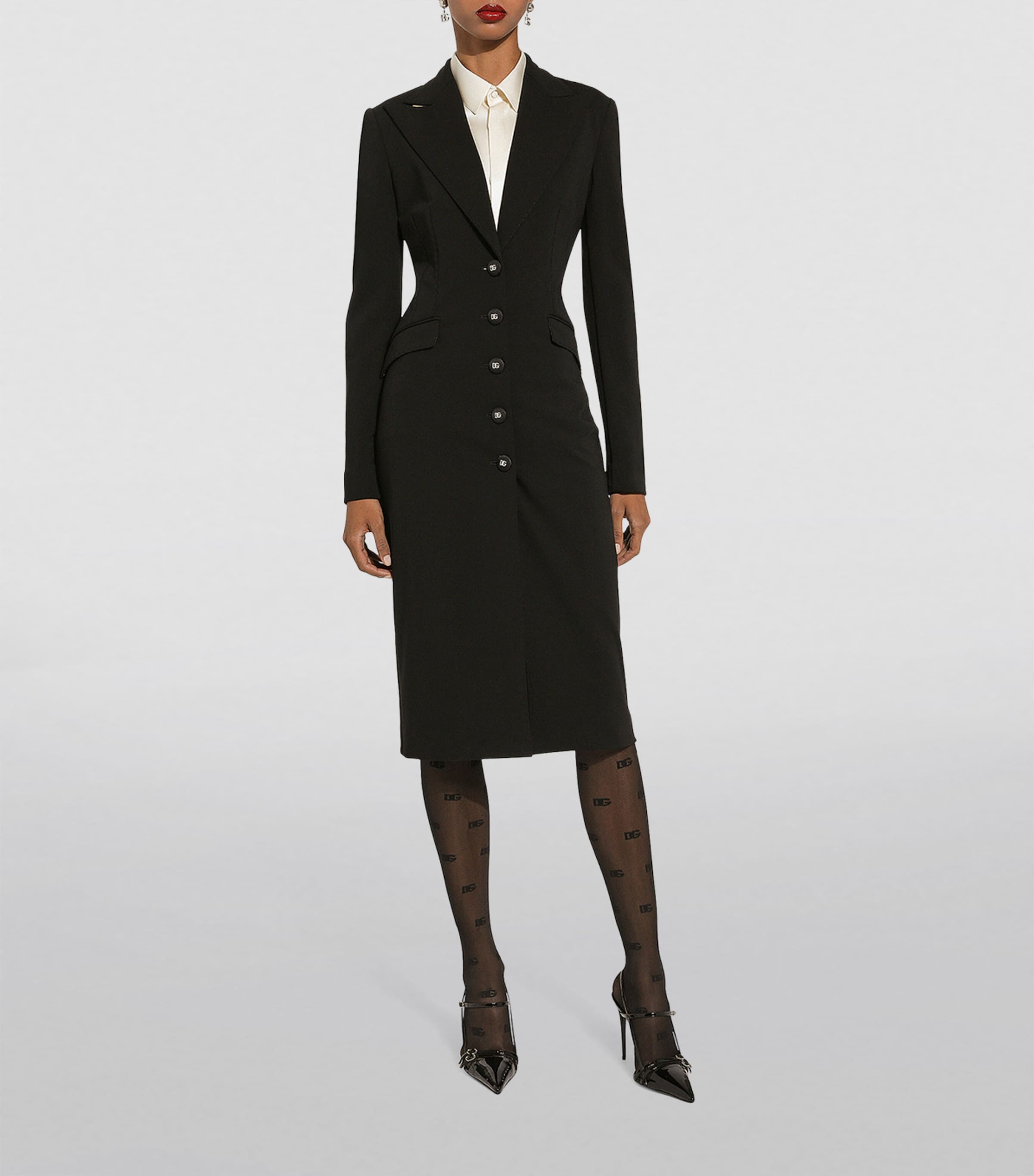 Silk Satin Shirt W0111-WHITE Image 2