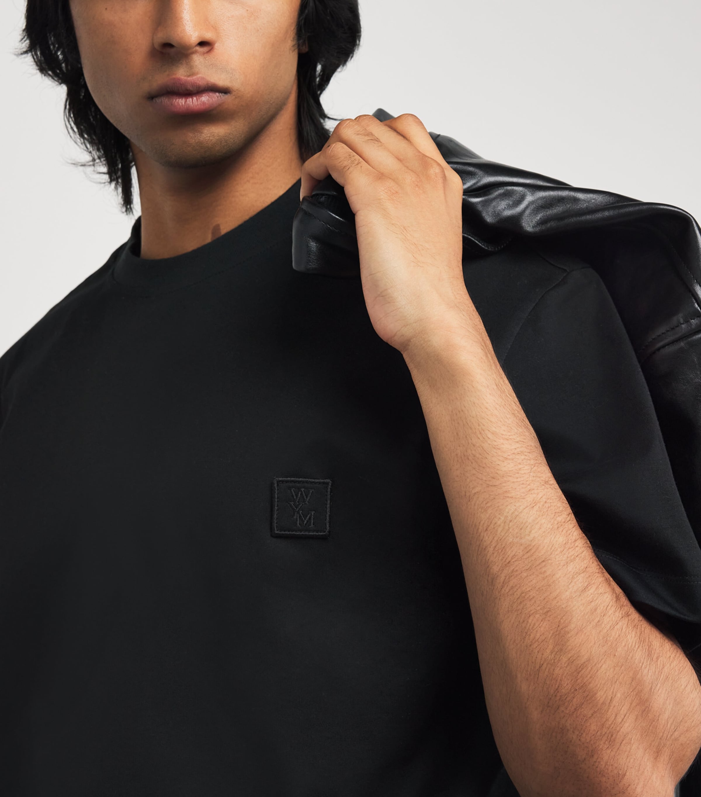 Cotton Patch Logo T-Shirt BLACK Image 6