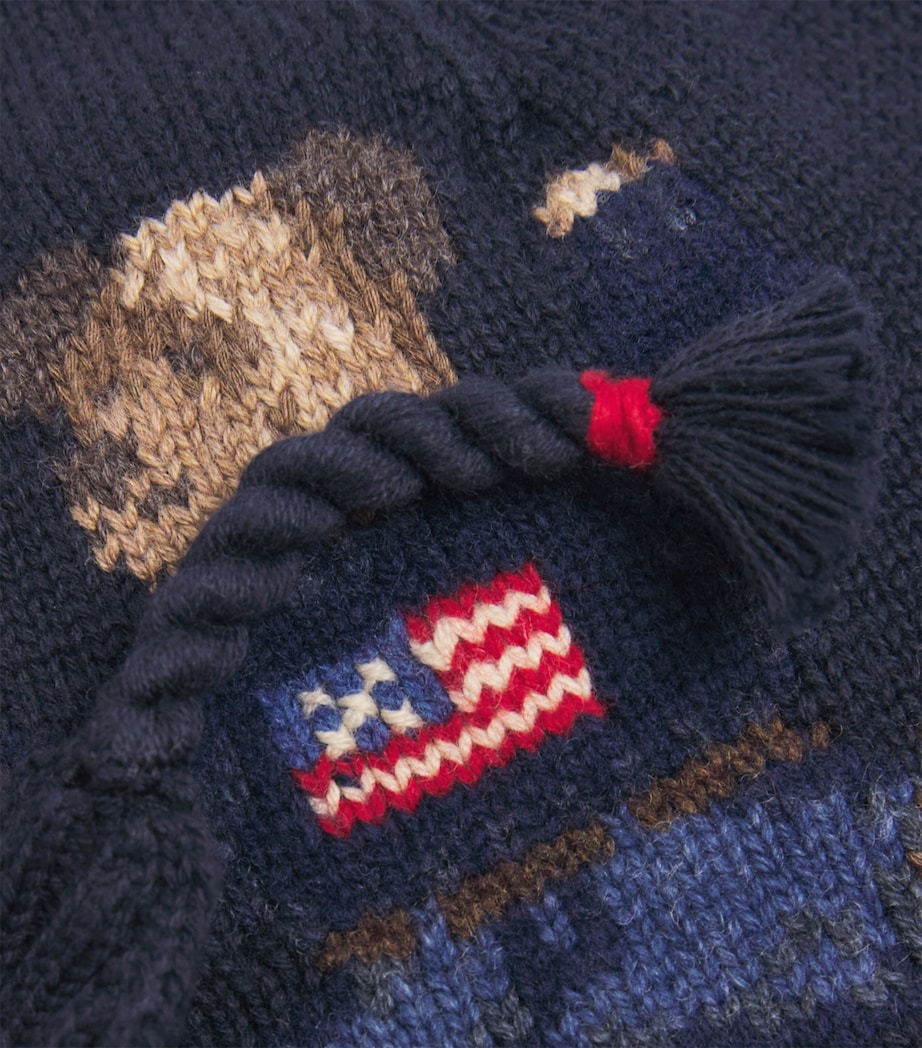 Polo Bear Hat BLUE Image 3