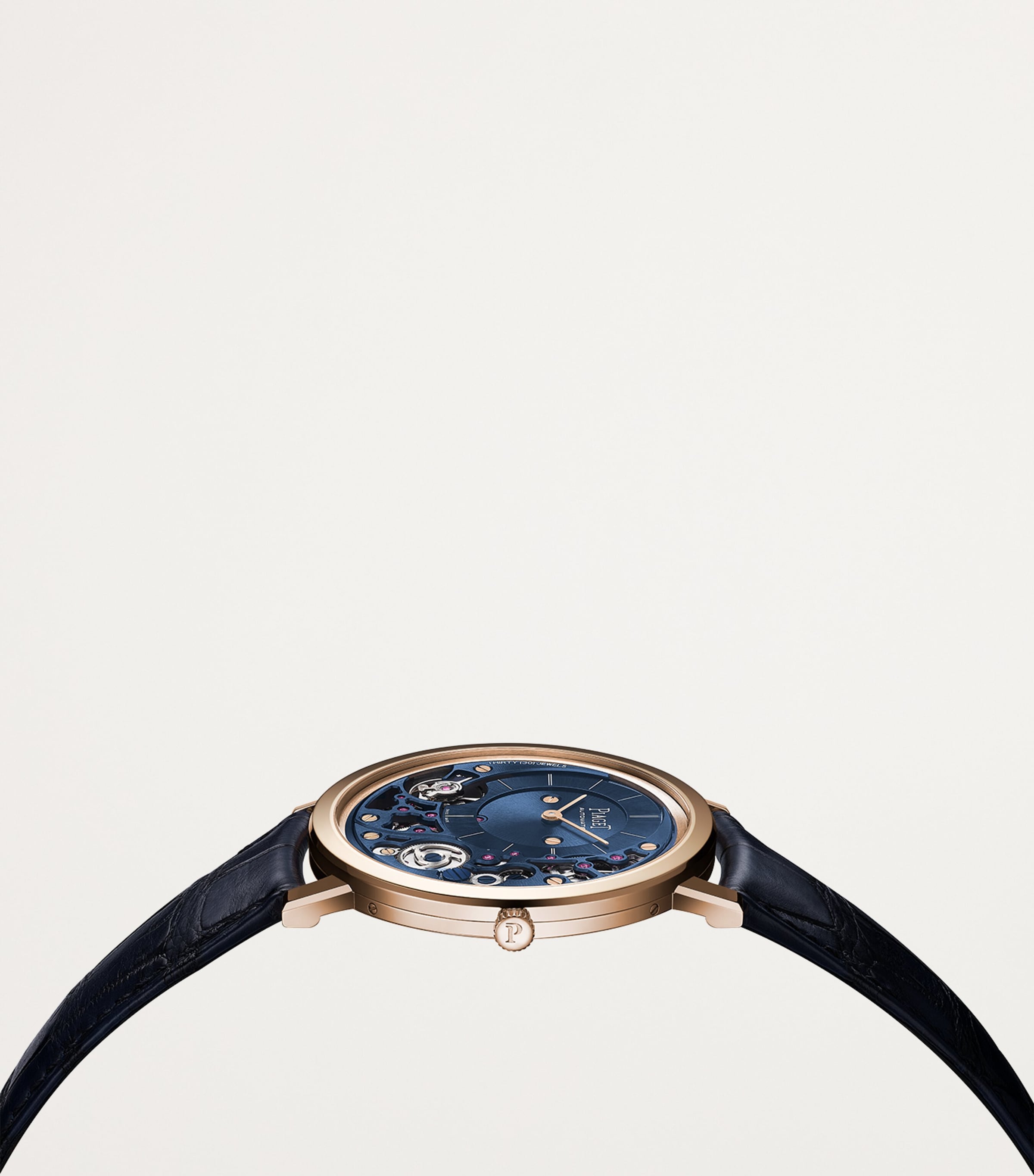 Rose Gold Altiplano Ultimate Watch 41mm BLUE Image 5