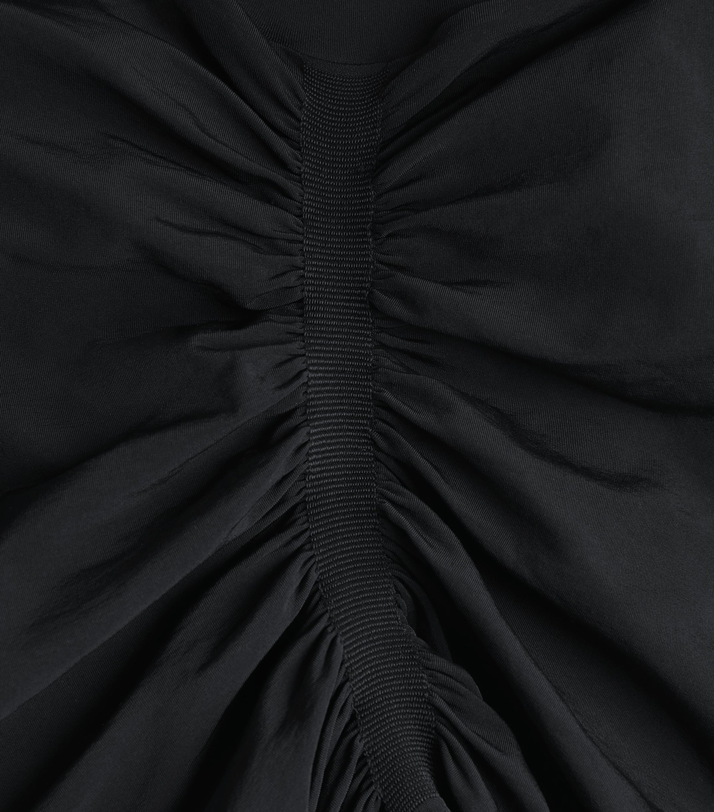 Off-The-Shoulder Mini Dress 7005 BLACK Image 5