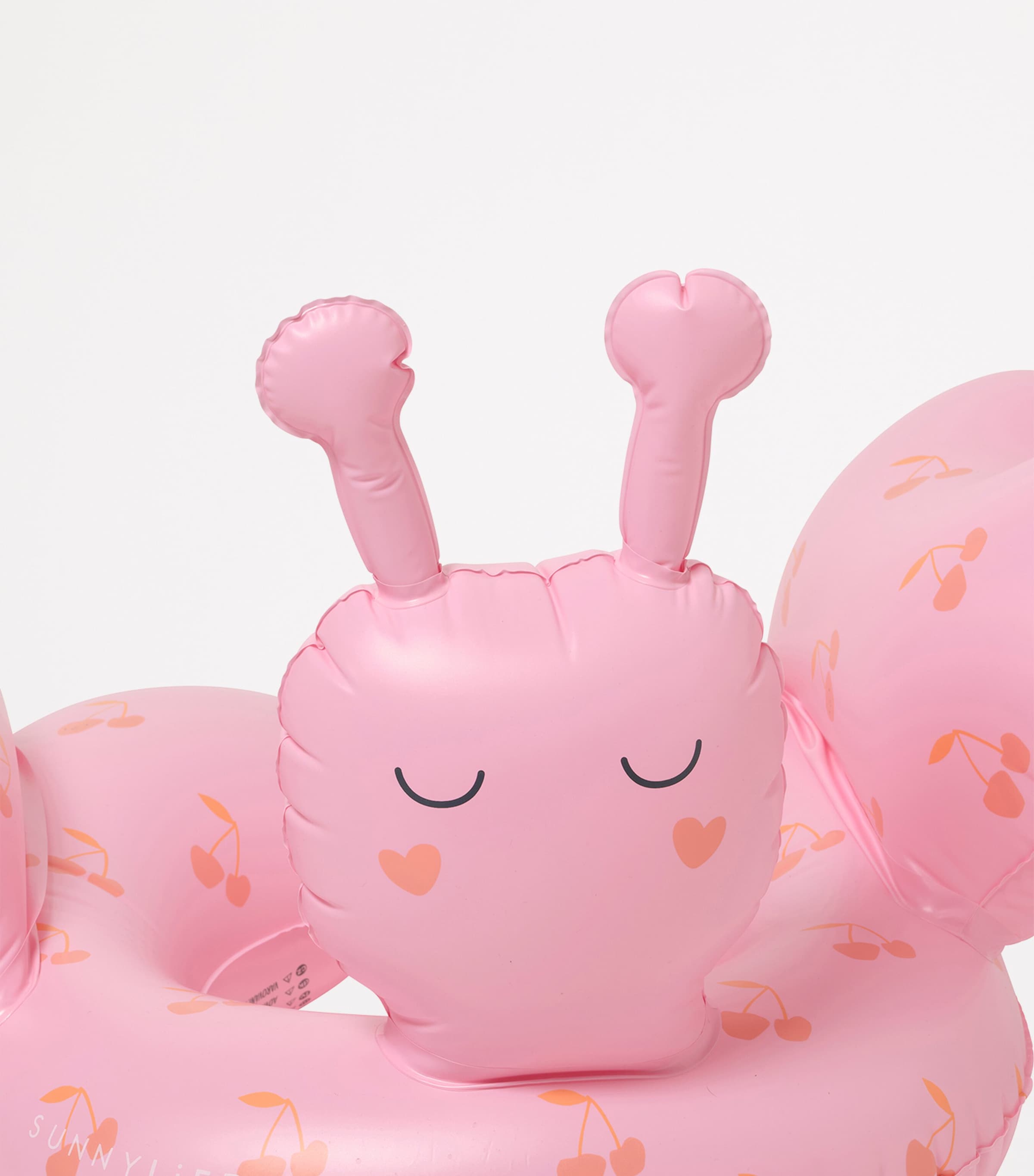 Cherry Print Tube Pool Ring COTTON CANDY Image 4