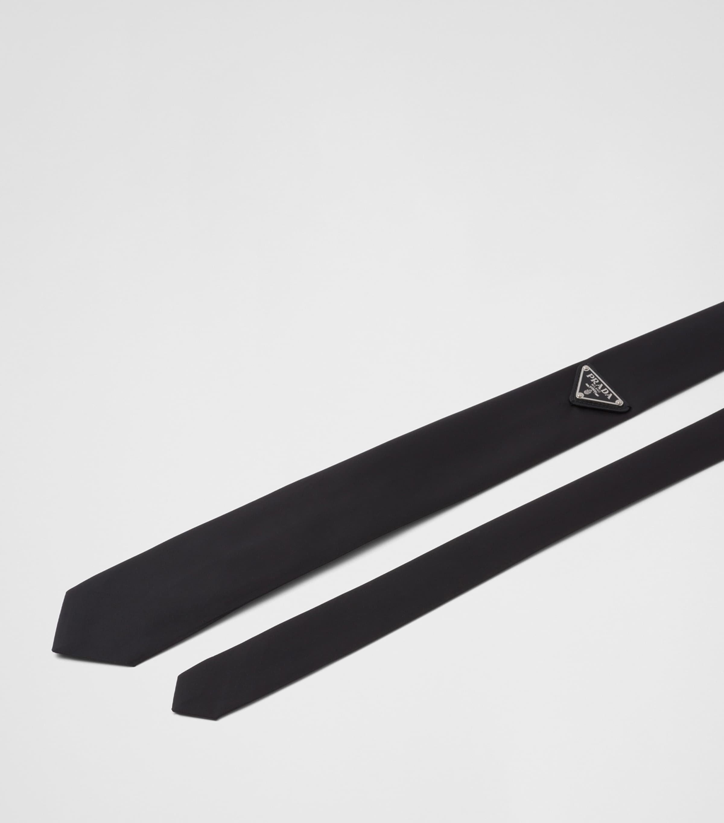 Prada Re-Nylon Triangle Tie Image 3