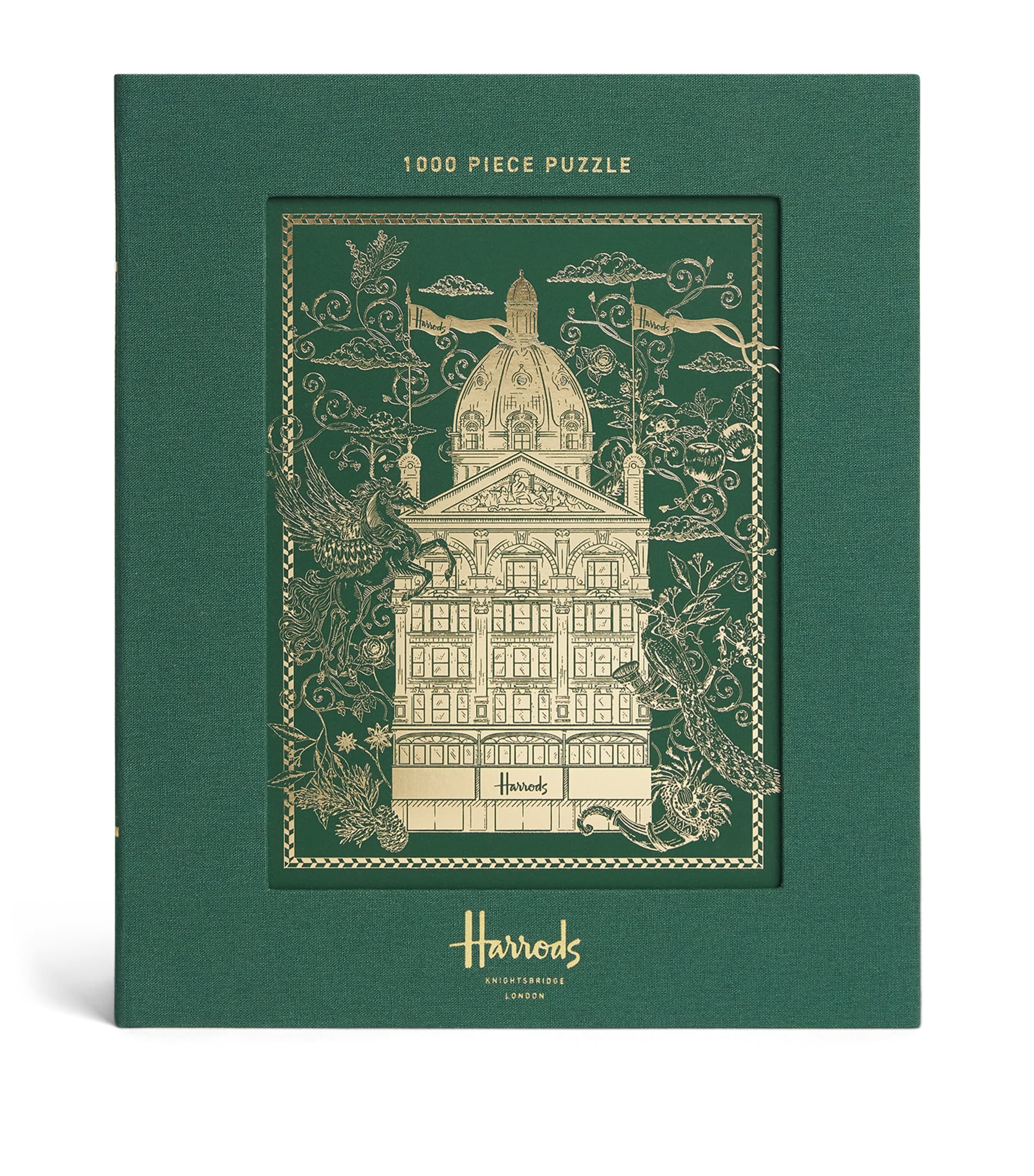 Harrods 1000-Piece Puzzle Green Image 1