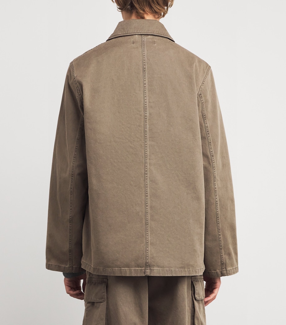 Cotton Dutch Work Jacket DITCH WASH OUT TWILL Image 4