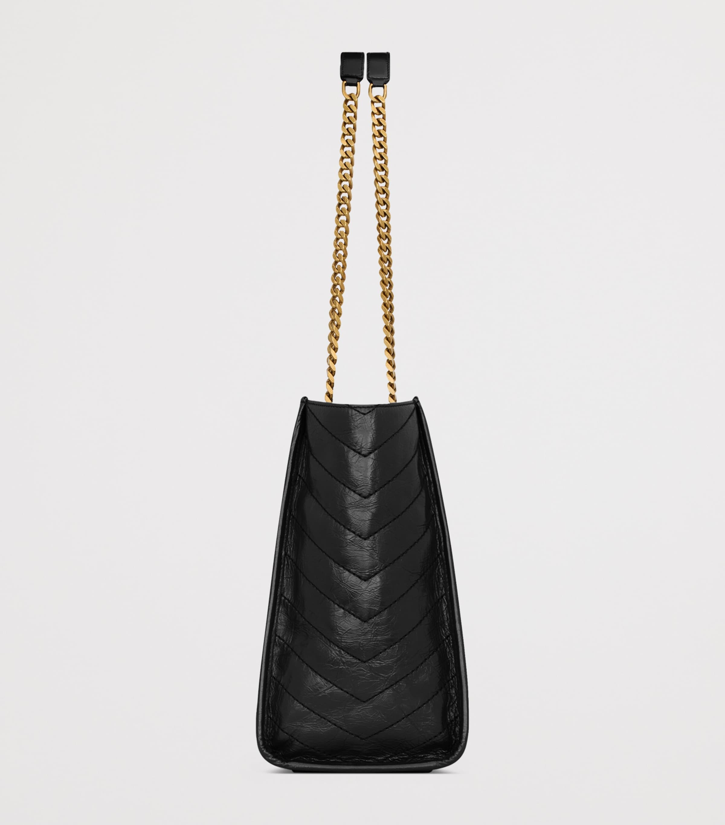 Saint Laurent Womens Medium East-West Niki Shopping Bag Image 3