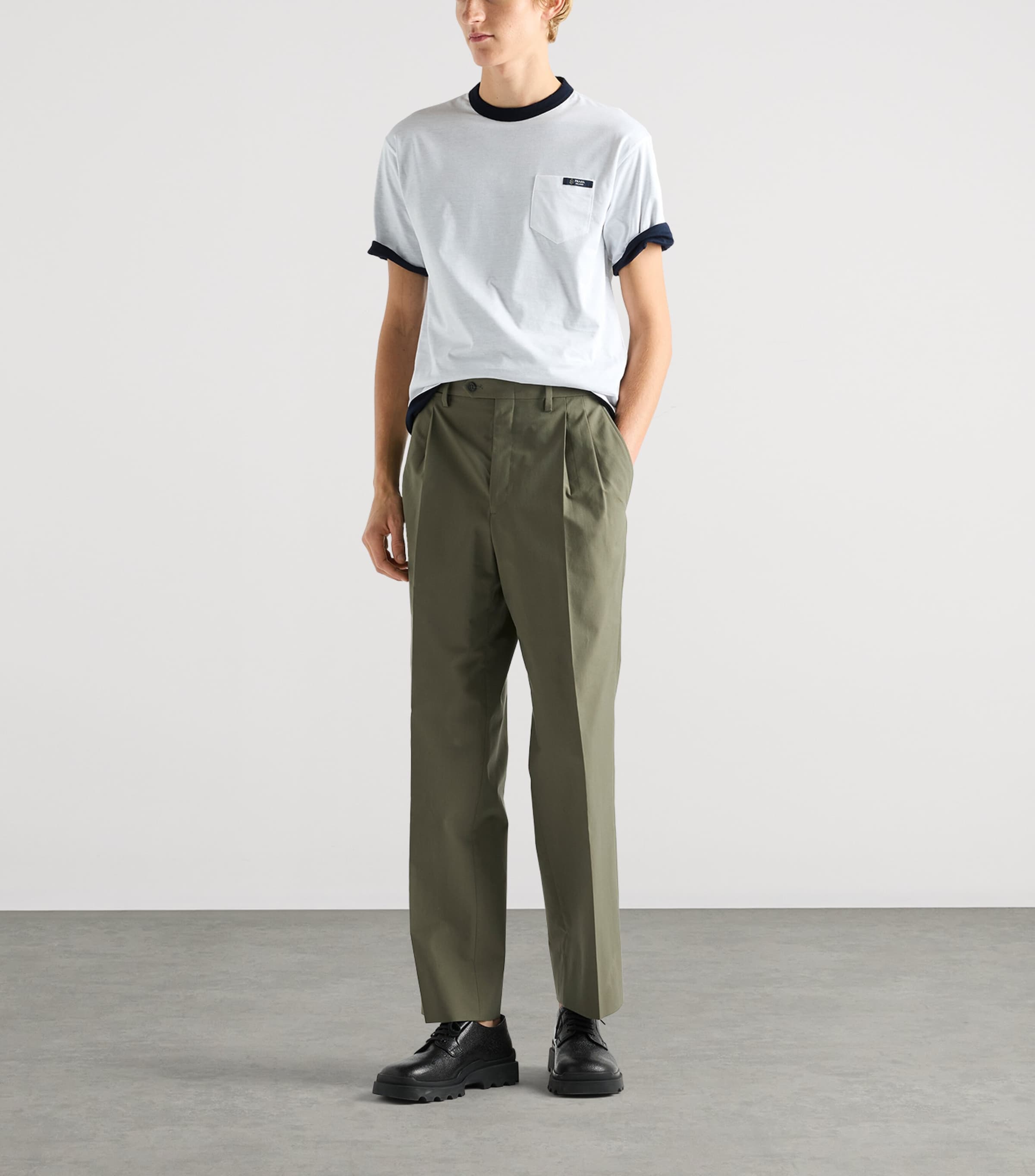 Cotton Reversible T-Shirt F057G Image 2