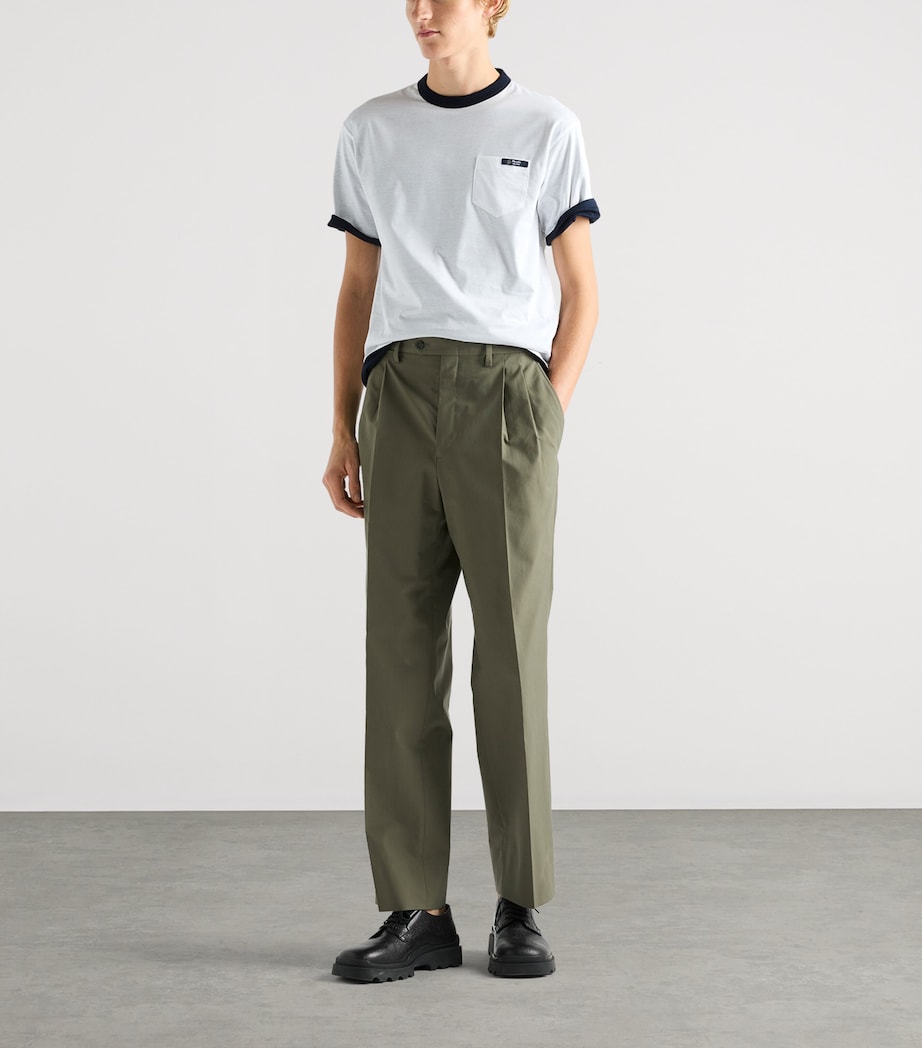 Cotton Reversible T-Shirt F057G Image 2