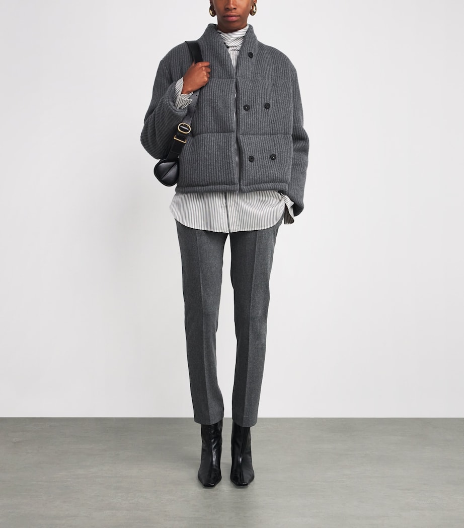 Cashmere Linz Puffer Jacket MIDGREY Image 2