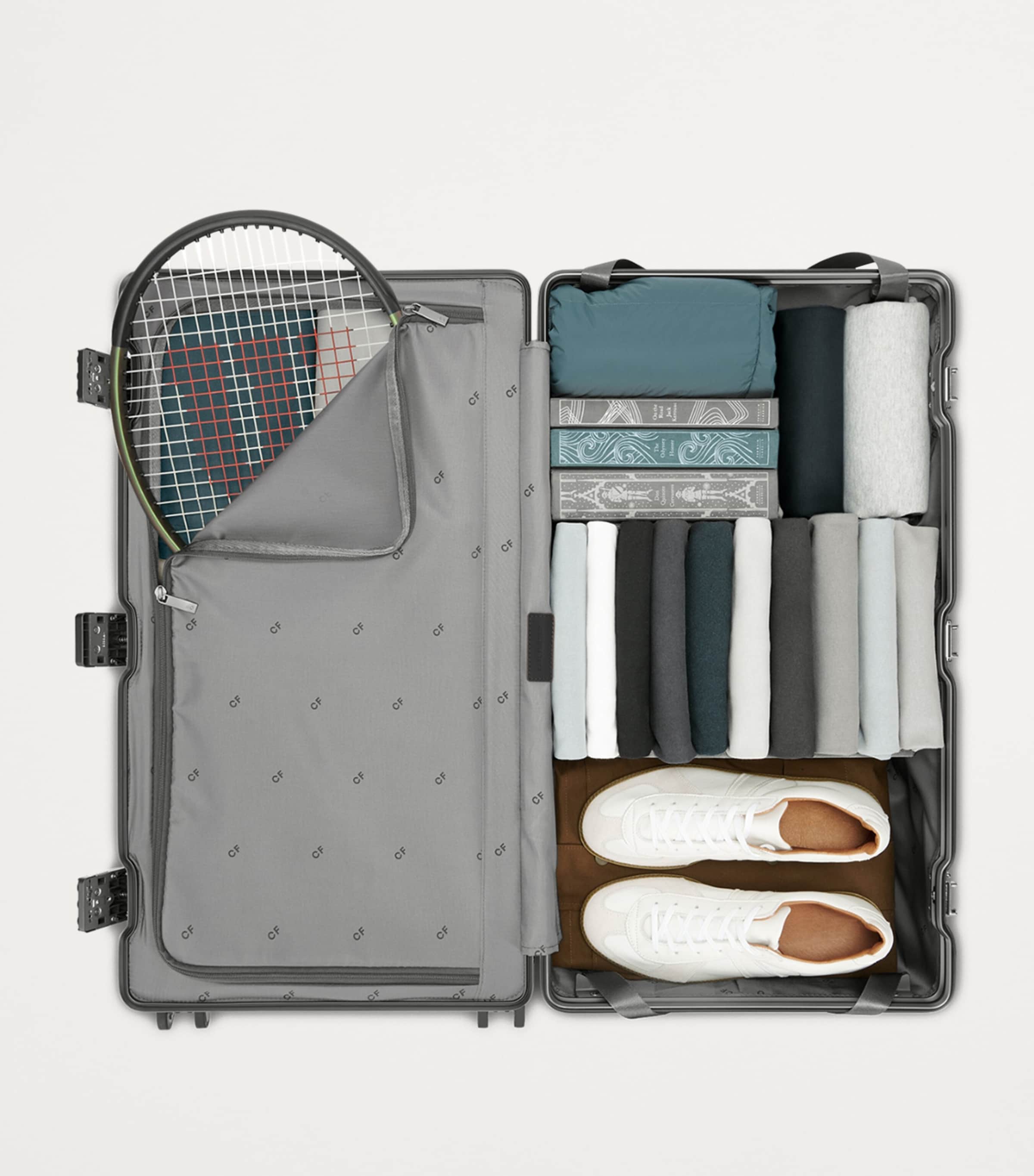 Trunk Spinner Check-In Suitcase (73cm) BLACK/BLACK Image 6