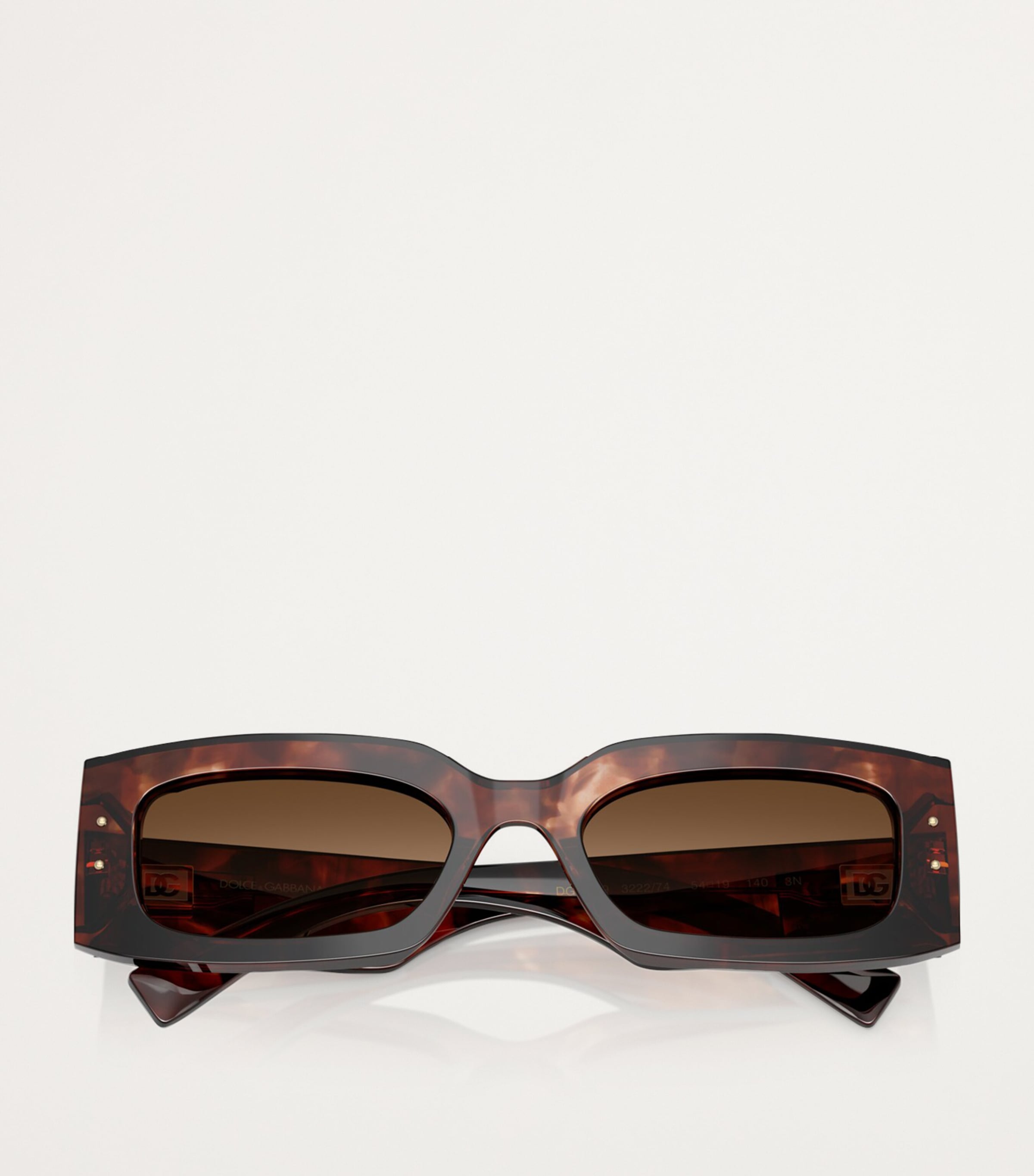 Dolce&Gabbana Acetate Rectangular Sunglasses Image 5