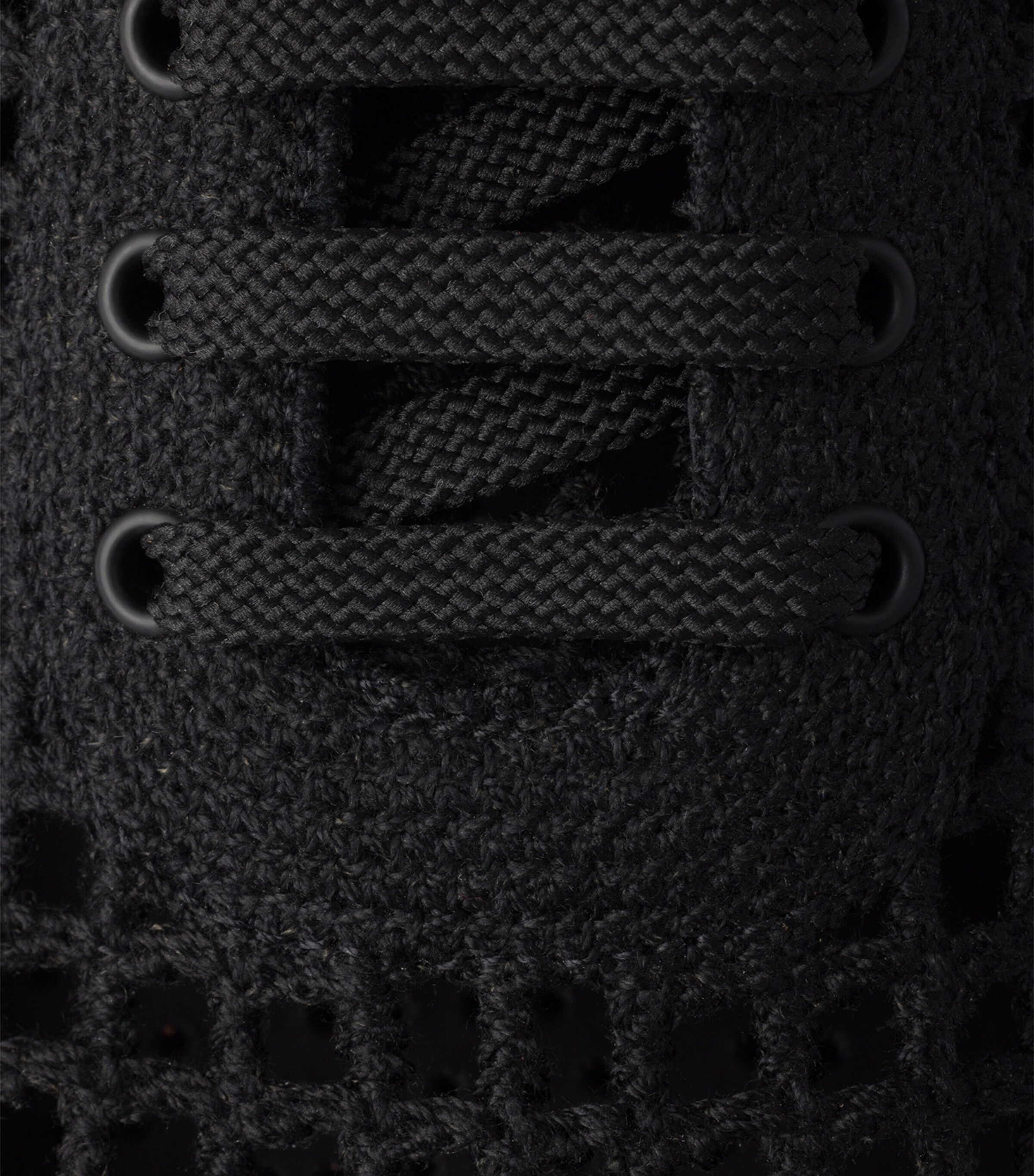 Prada Cotton Crochet Collapse Sneakers Image 6