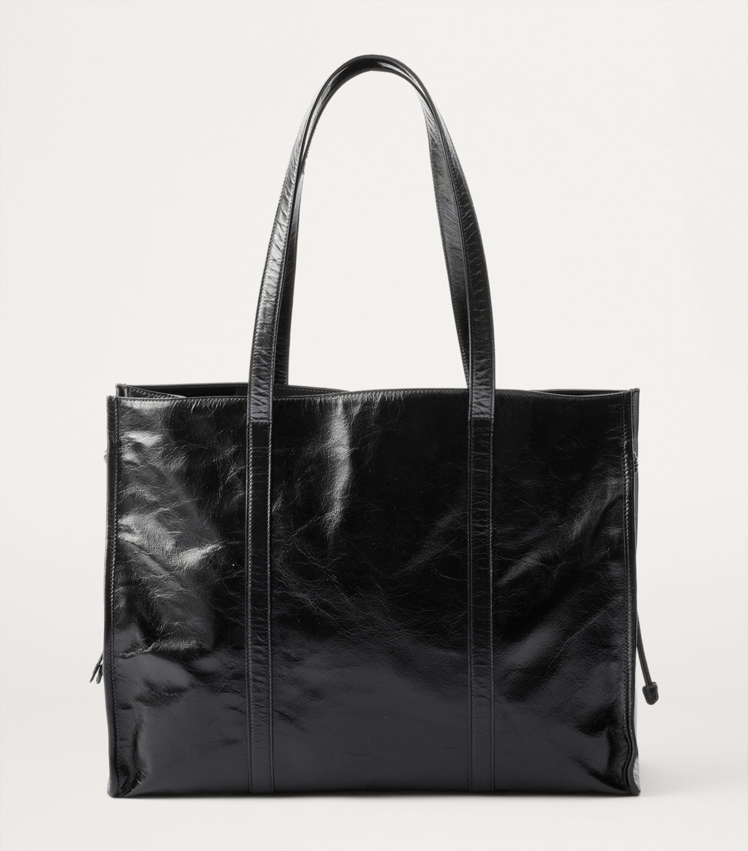 Prada large monochrome tote best sale