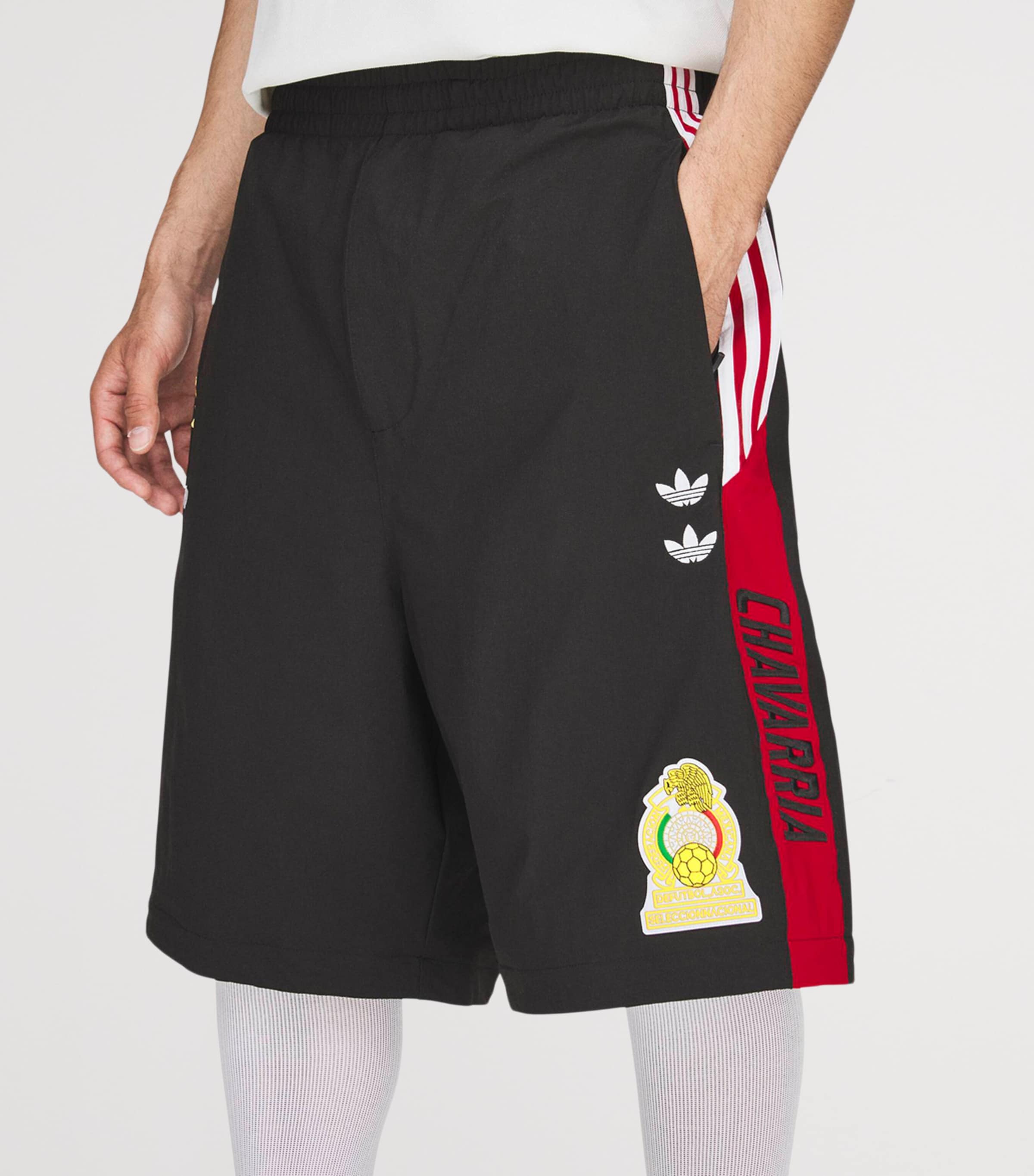 Willy Chavarria Mens x adidas Originals Anthem Oversized Sweatpants Black Image 7