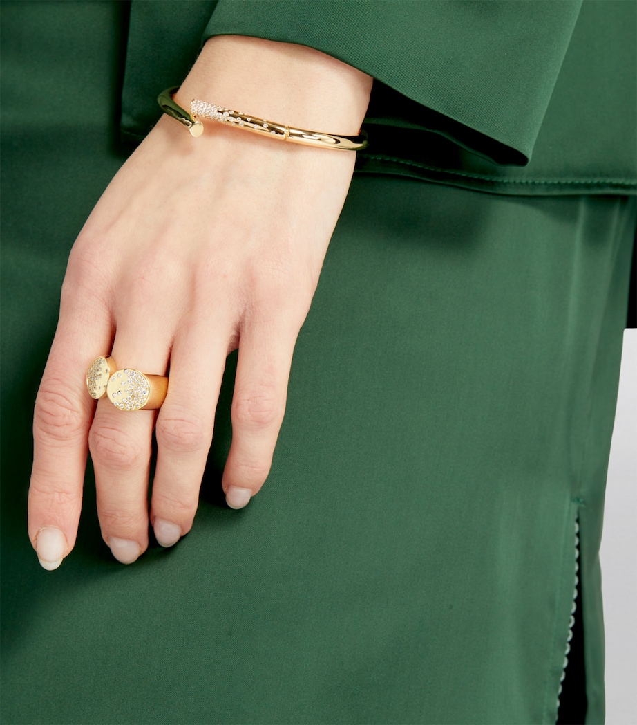 Yellow Gold and Diamond OERA Edition 03 Ring YELLOW GOLD Image 4