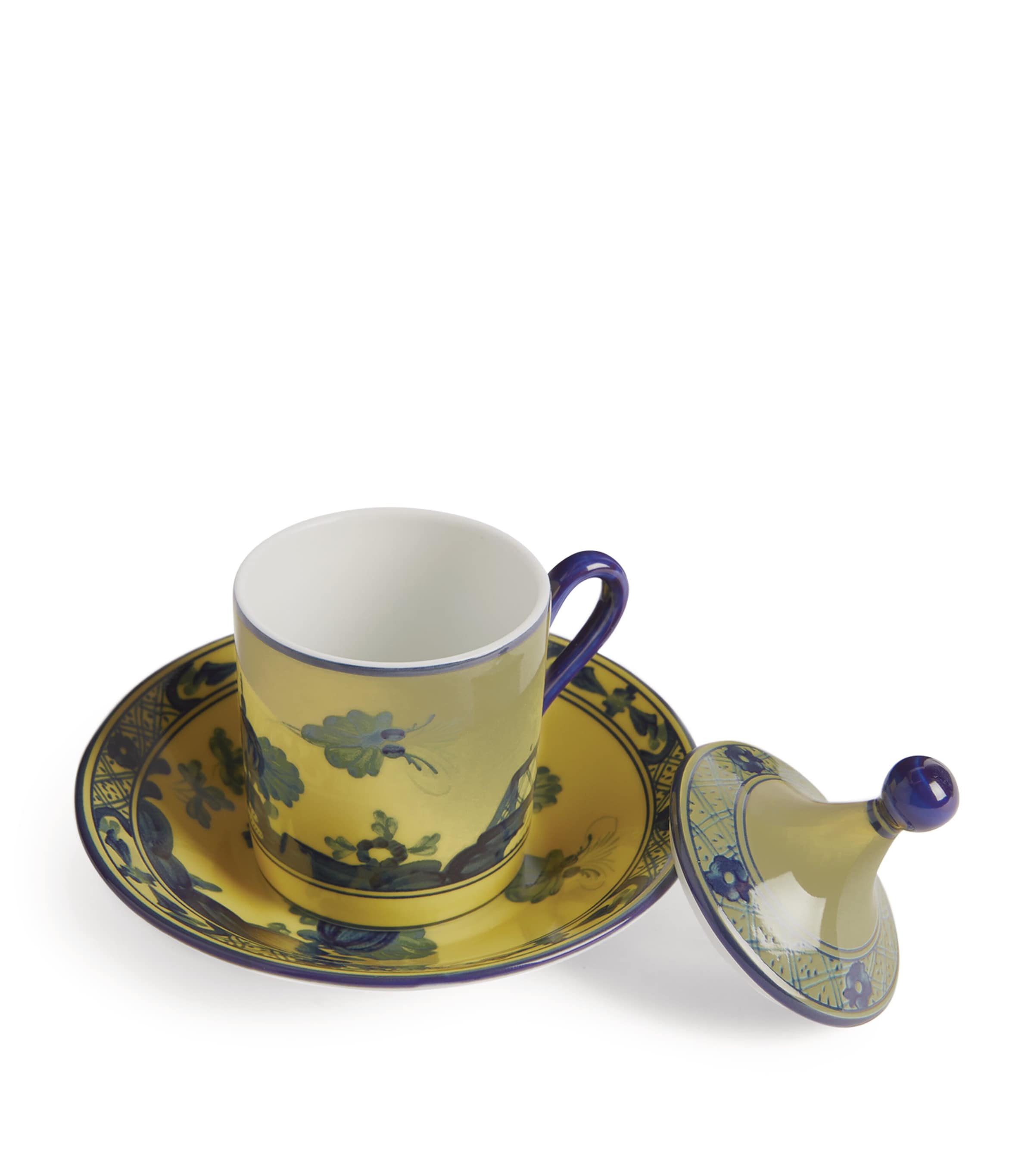 GINORI 1735 Oriente Italiano Citrino Espresso Set Image 3
