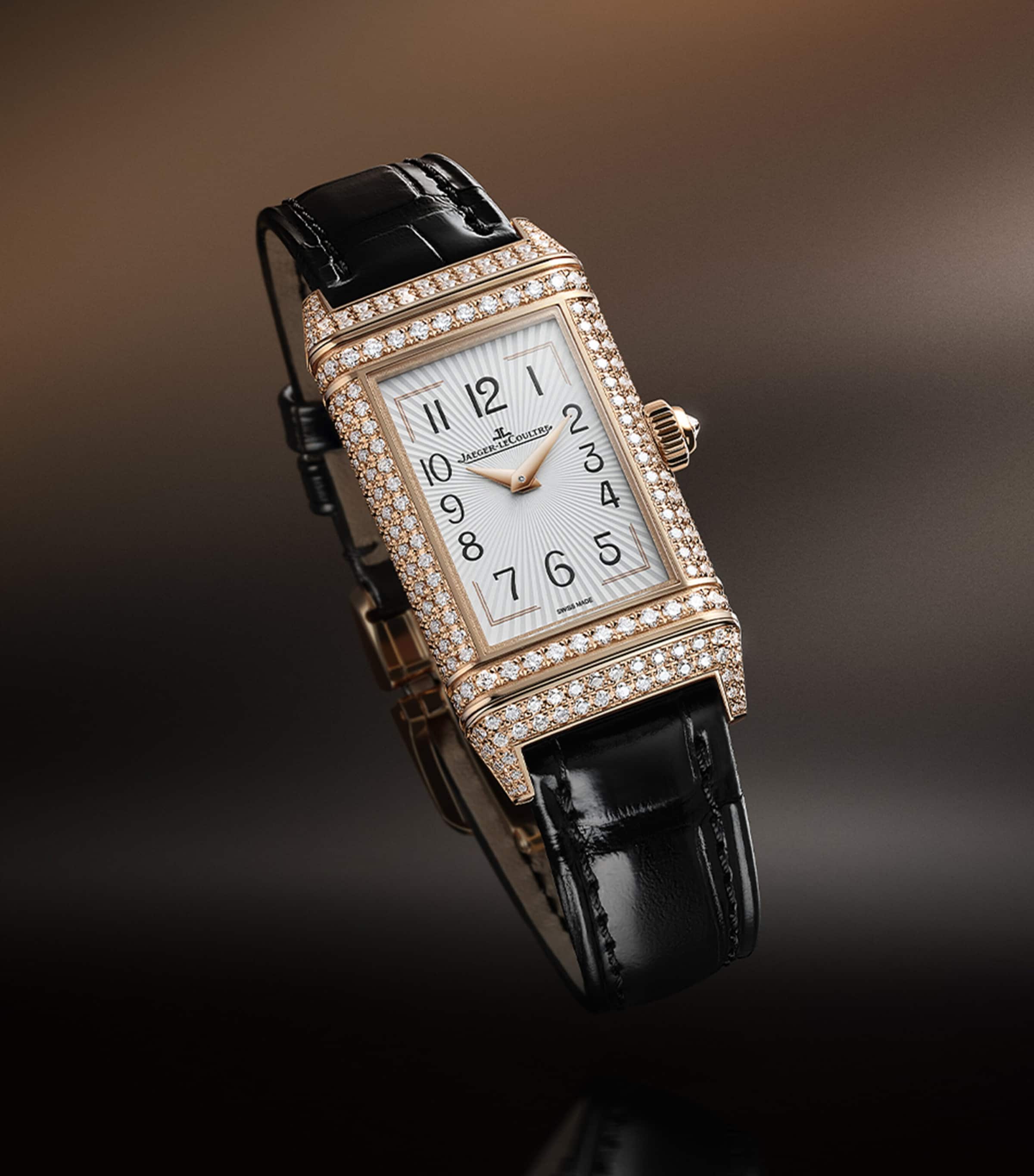 Pink Gold Reverso One Jewellery Watch 20mm PINK GOLD Image 4