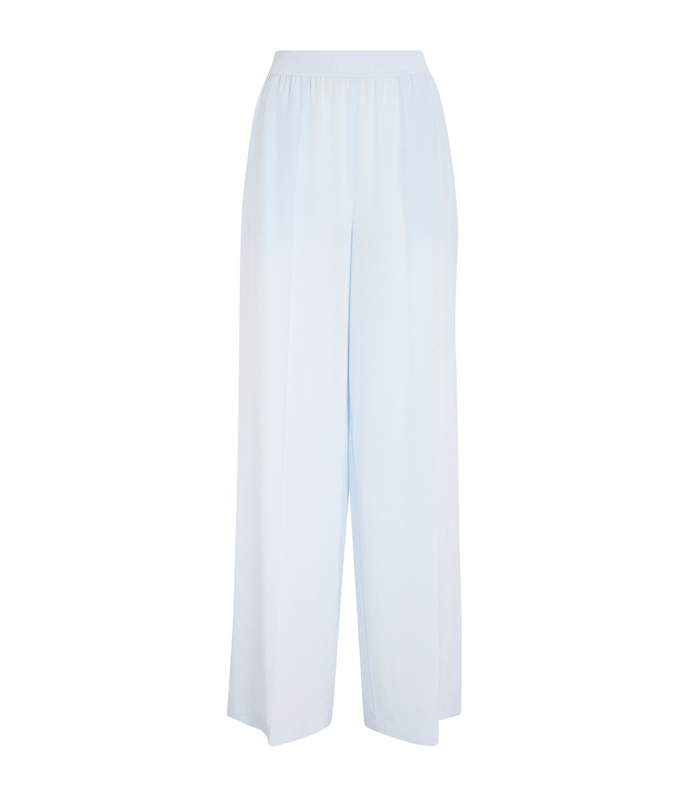 Joseph Silk Hulin Wide-Leg Trousers | Women Clothing | Trousers | Tailored Trousers | Workwear | Designers | Joseph