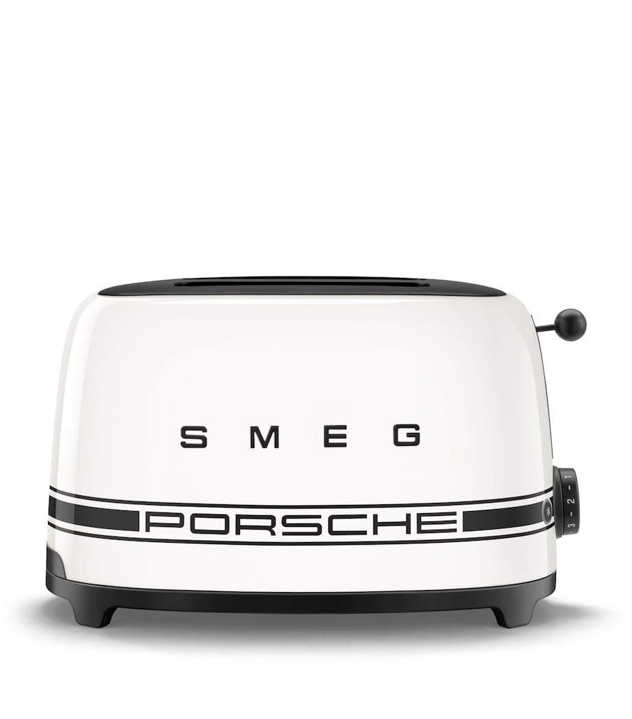 Smeg x Porsche 2-Slice Toaster WHITE Image 1