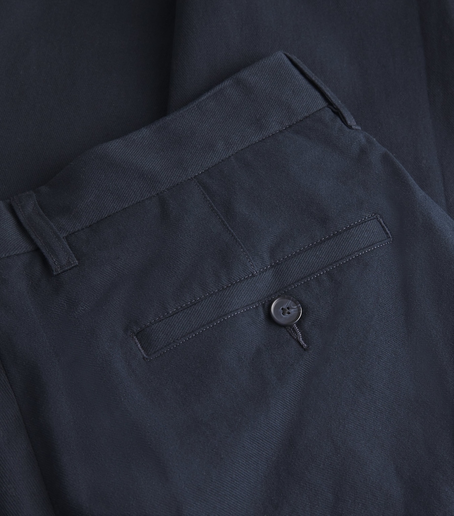 Cotton Owen Straight Trousers COASTAL-403CBL Image 5