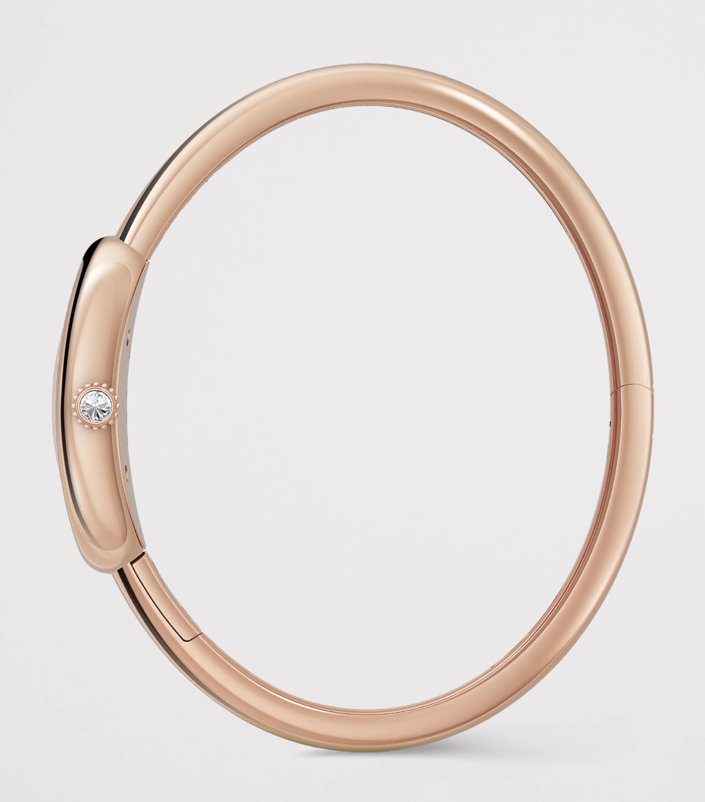 Cartier Small Rose Gold and Diamond Baignoire de Cartier Watch 23.1mm (Size 17) Rose Gold Image 5