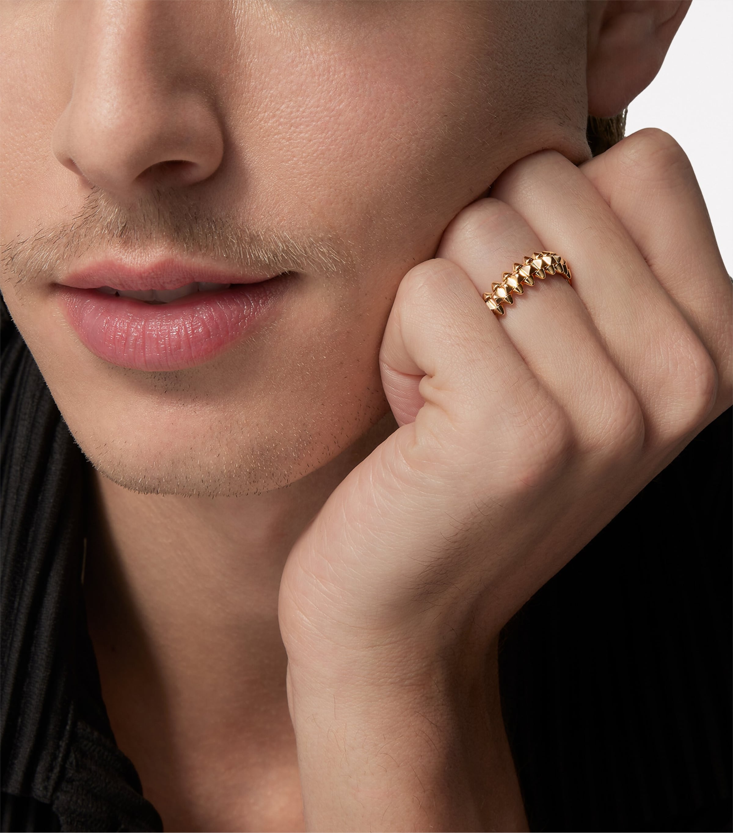 Cartier Yellow Gold Clash de Cartier Ring (S/M) | Harrods UK