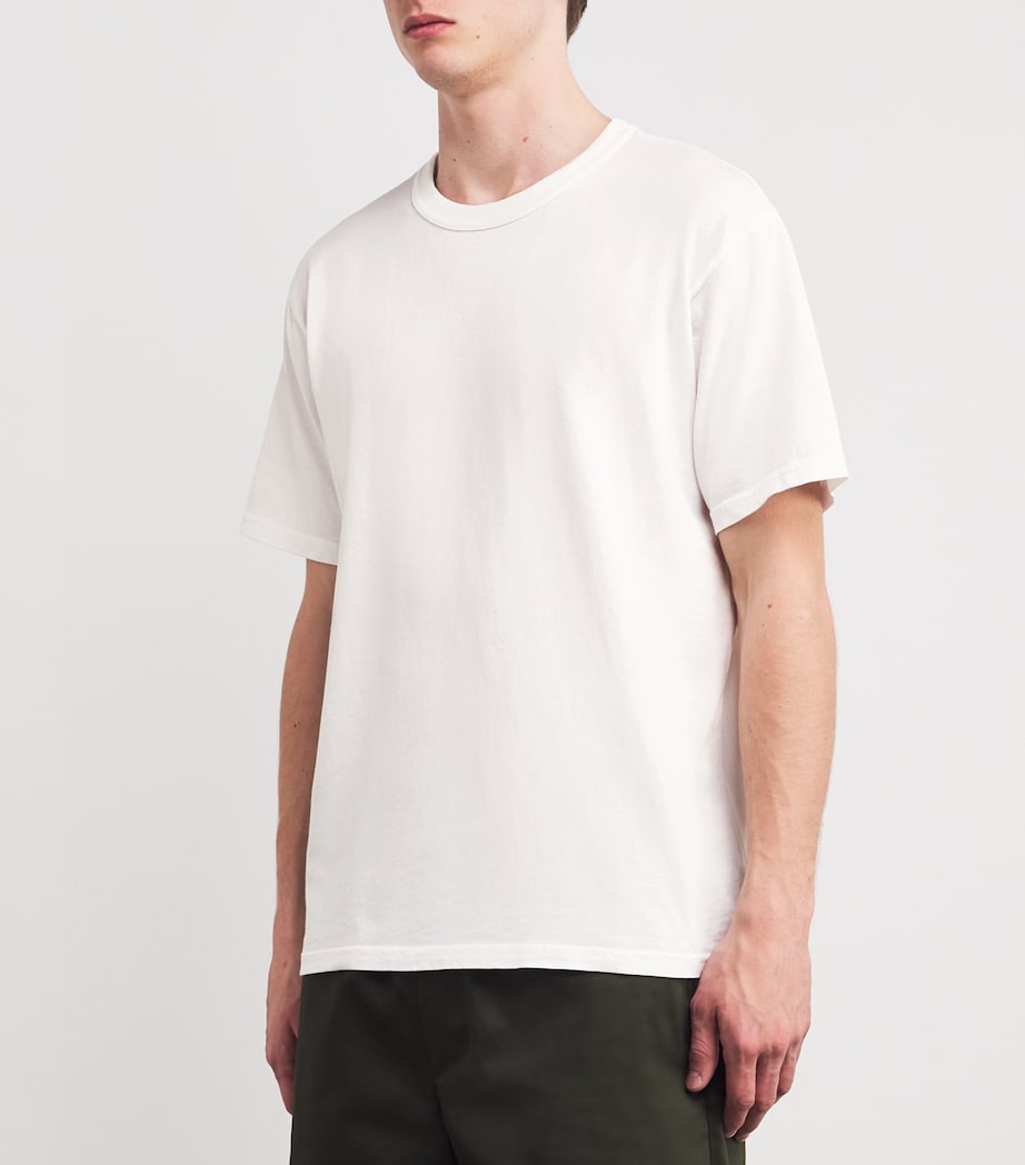 Organic Cotton Boxy T-Shirt WHITE Image 3