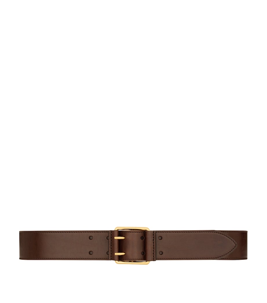 Leather Double-Pin Belt 2976 Image 1