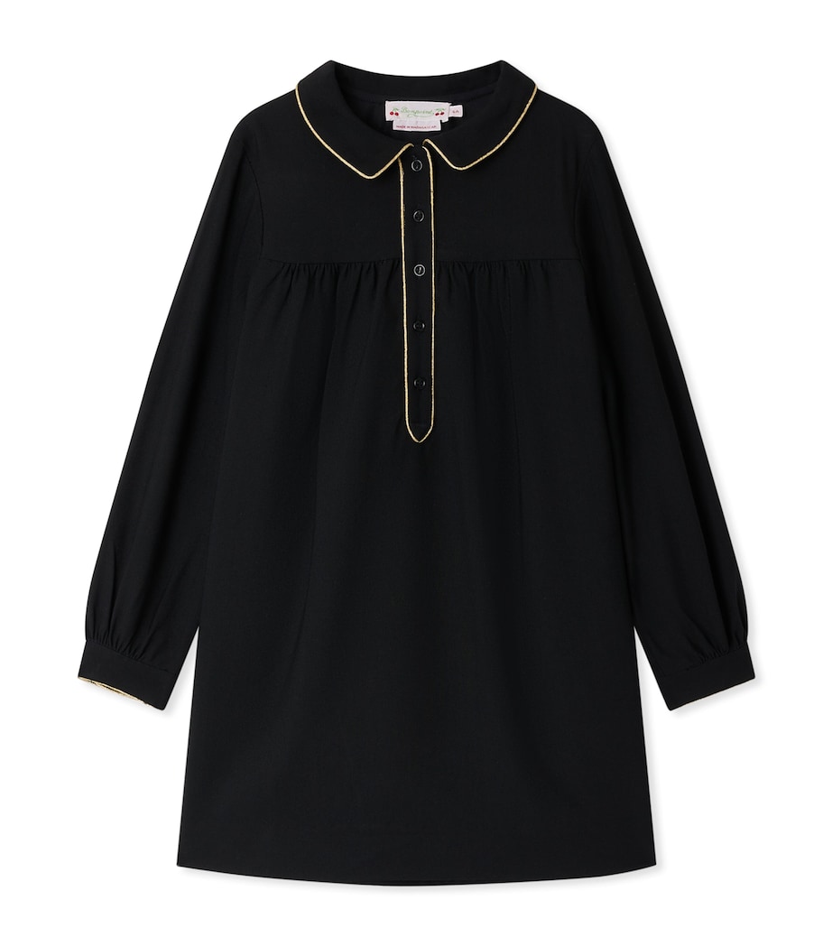 Bonpoint Black Twill Dress (4-8 Years) Harrods US
