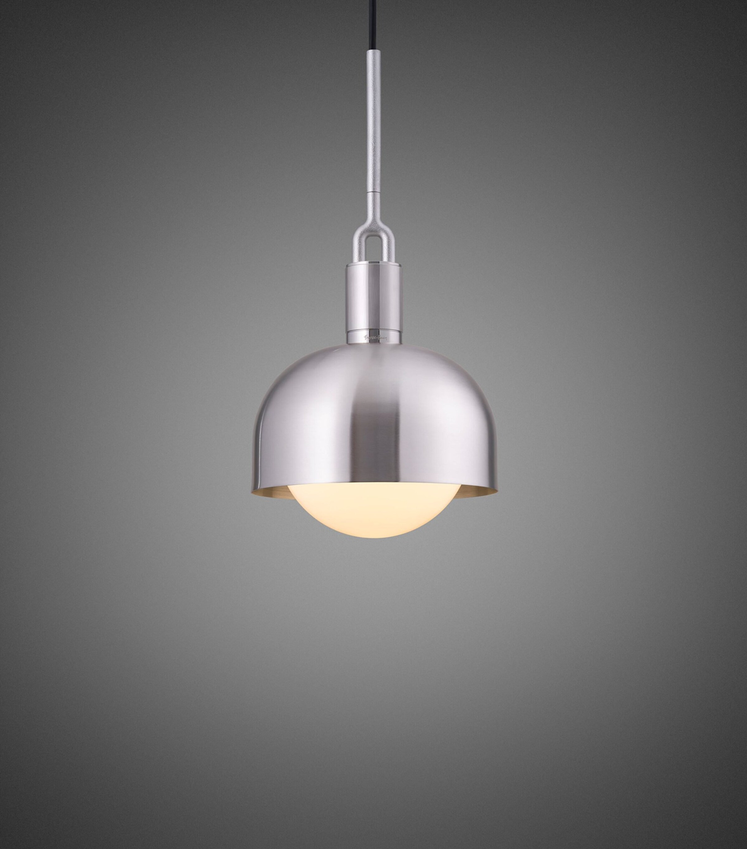 Globe Forked Pendant Light STEEL Image 8