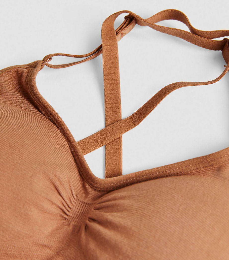 Removable-Inserts Mastectomy Bra 320 BAMBOO MOCHA Image 4