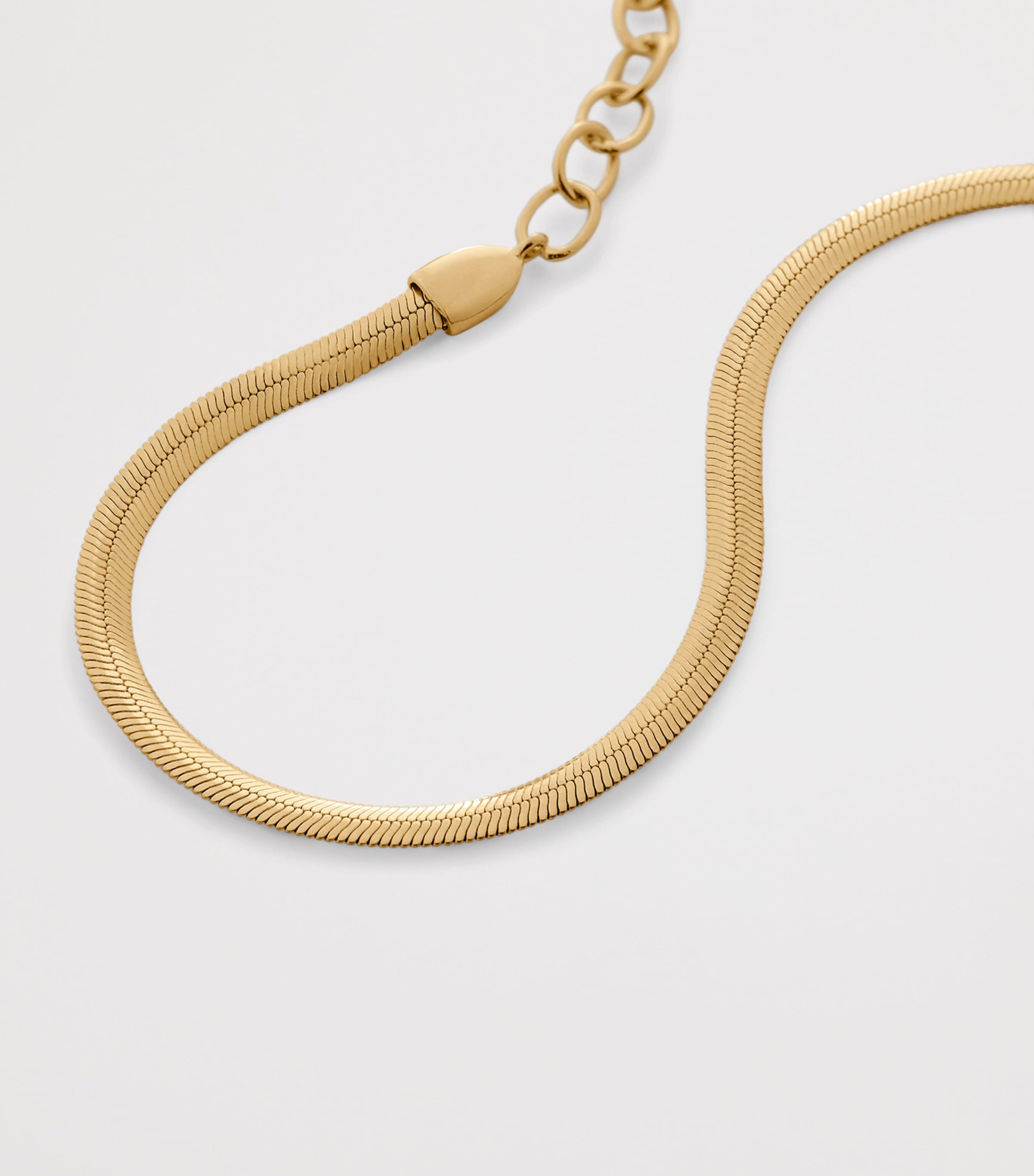Monica Vinader Gold Vermeil Snake Chain Bracelet Gold Vermeil Image 2