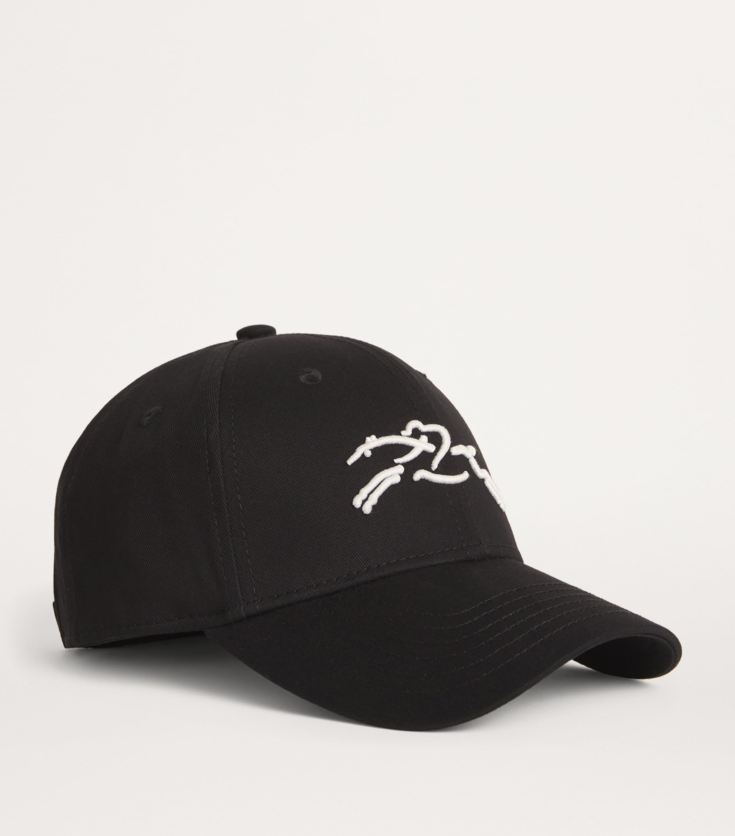 Logo Baseball Cap 001 BLACK Image 2