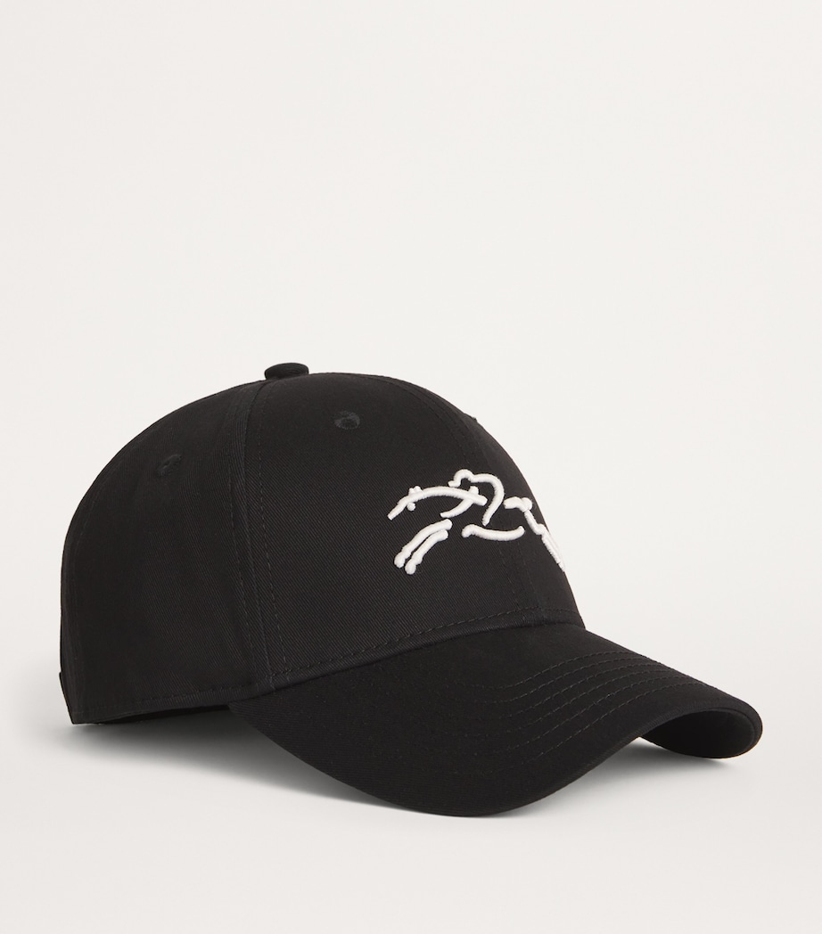 Logo Baseball Cap 001 BLACK Image 2