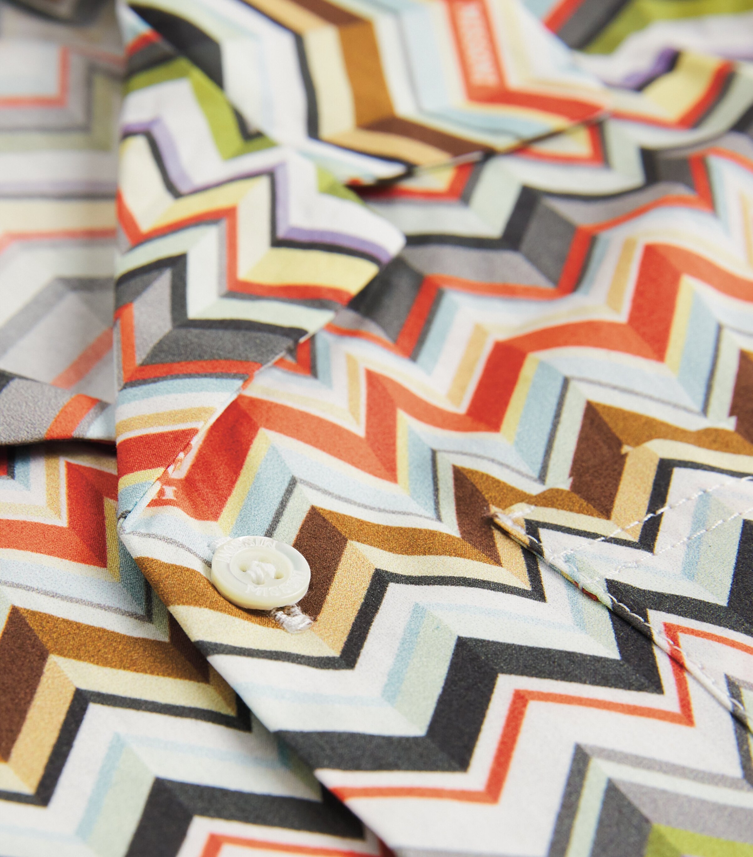 Missoni Kids Cotton Zigzag Print Shirt (4-14 Years) Image 3