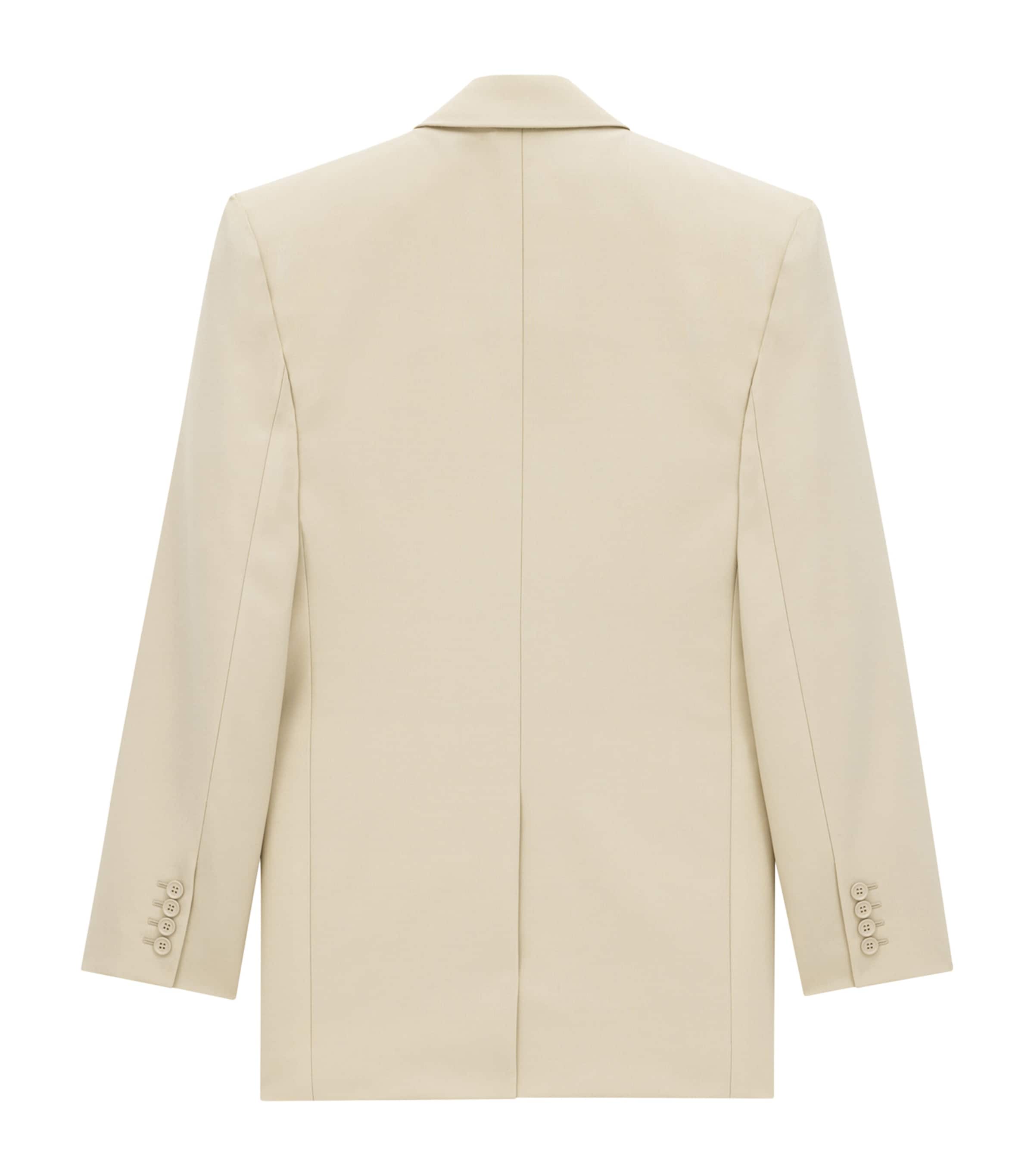 Virgin Wool Oversized Blazer 2630 Image 3