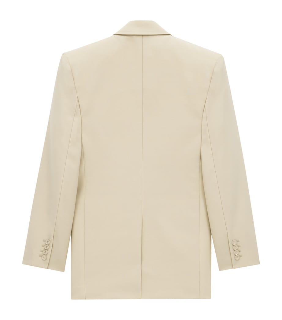 Virgin Wool Oversized Blazer 2630 Image 3
