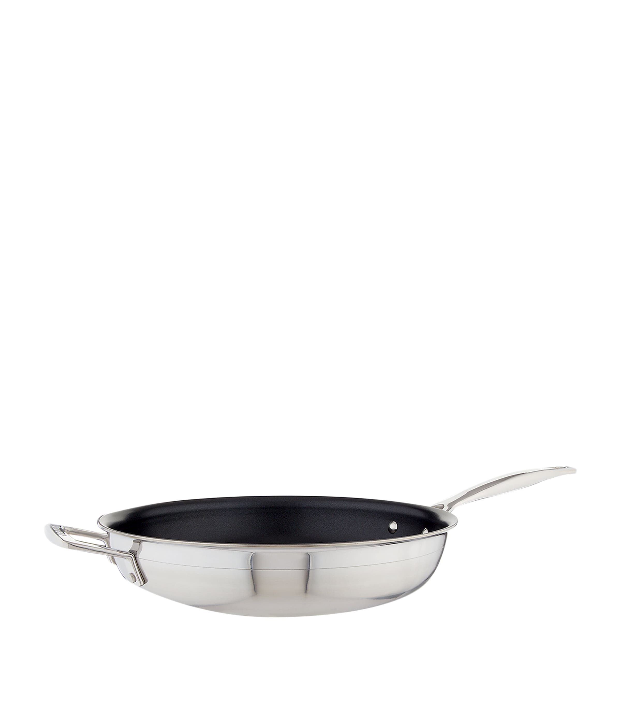 Le Creuset 3-ply Stainless Steel Non-stick Frying Pan In Metallic