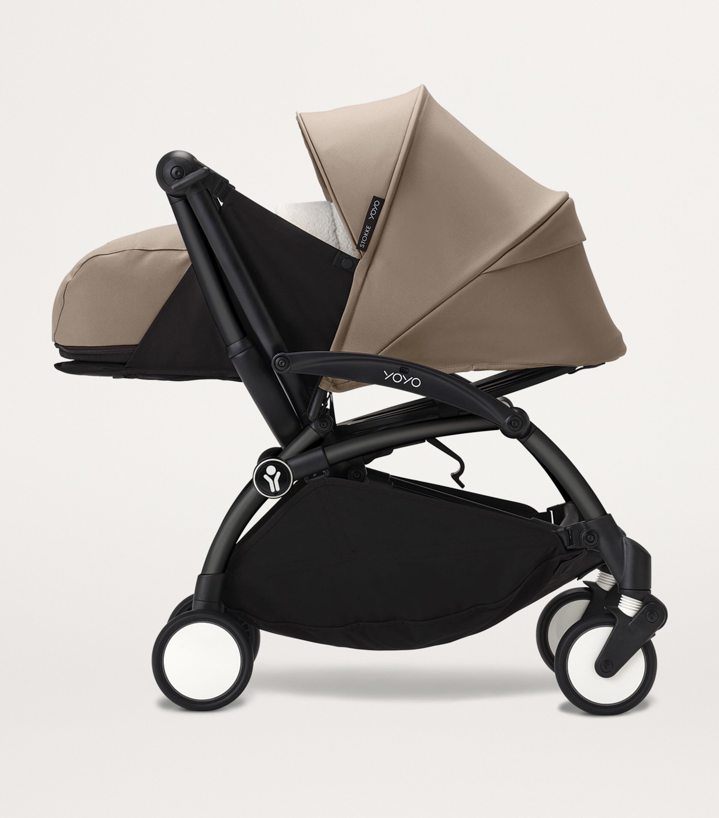 YOYO 0+ Newborn Stroller Seat Pack (0-6 Months) TAUPE Image 4