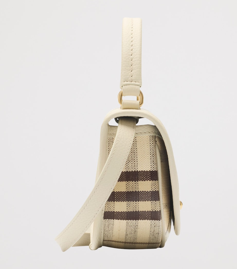 Mini Check Highlands Cross-Body Bag LIGHT BEIGE Image 3