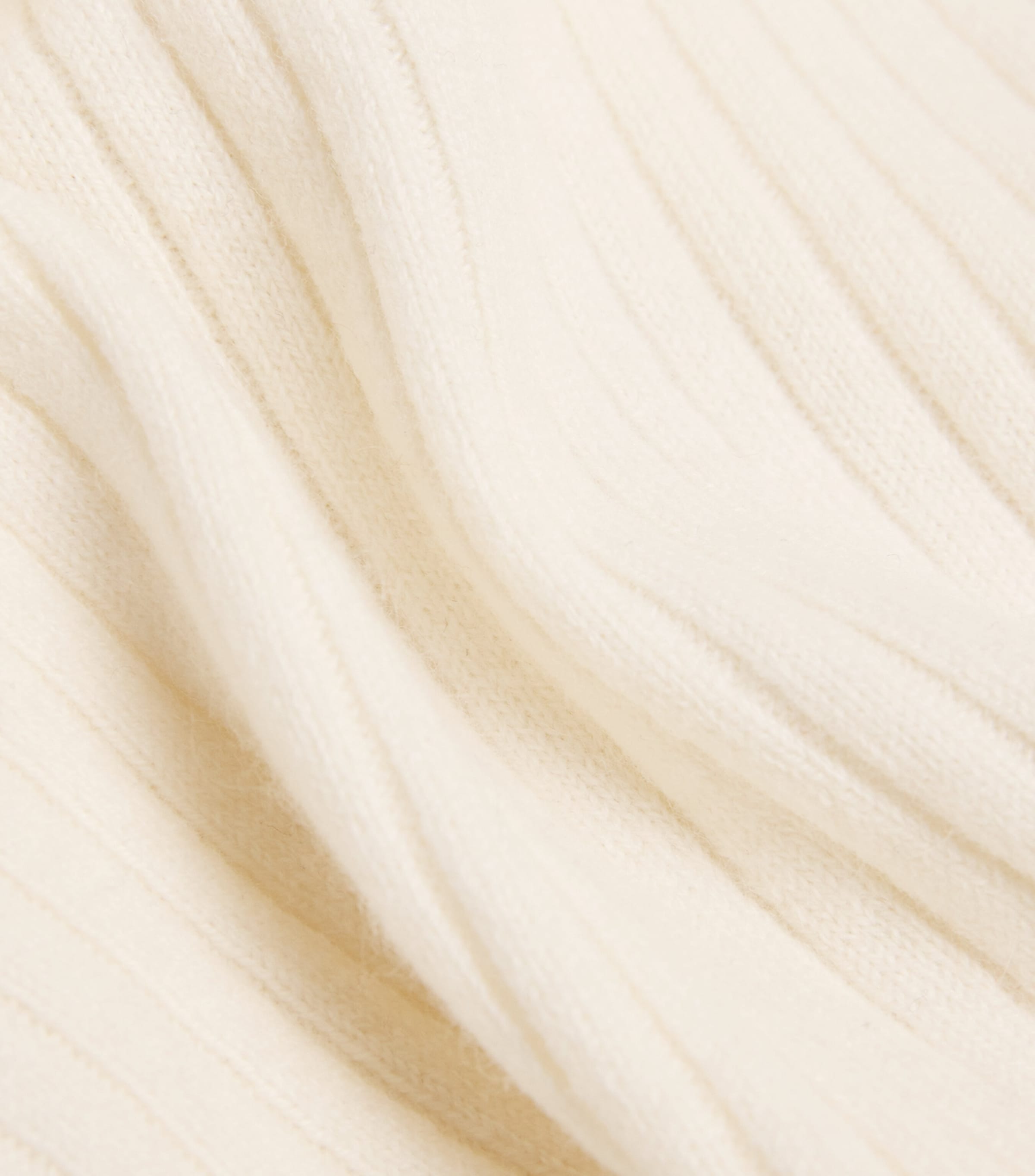 Tie-Back Rollneck Top ECRU Image 5