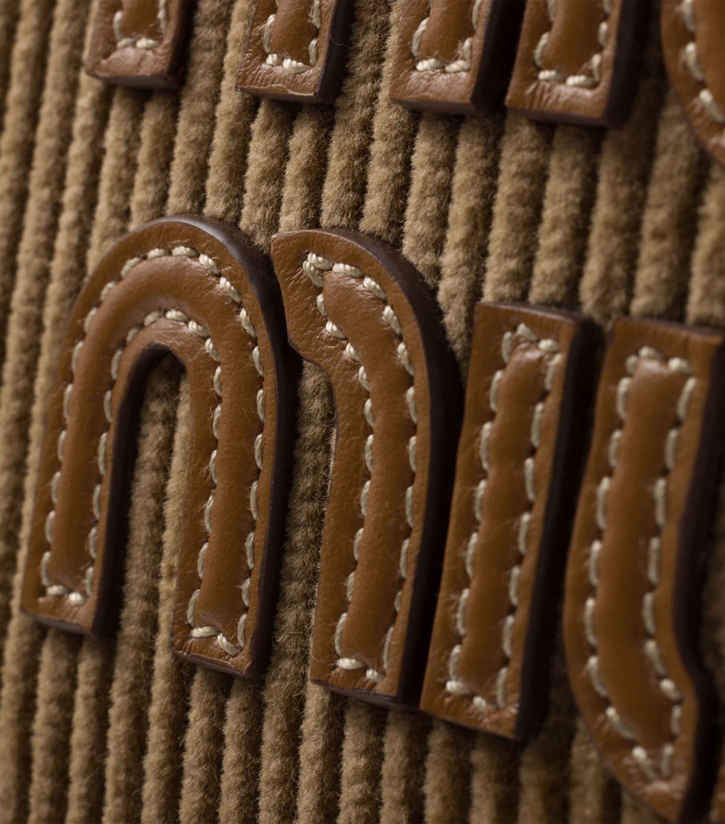 Corduroy Beau Top-Handle Bag F0401 Image 5