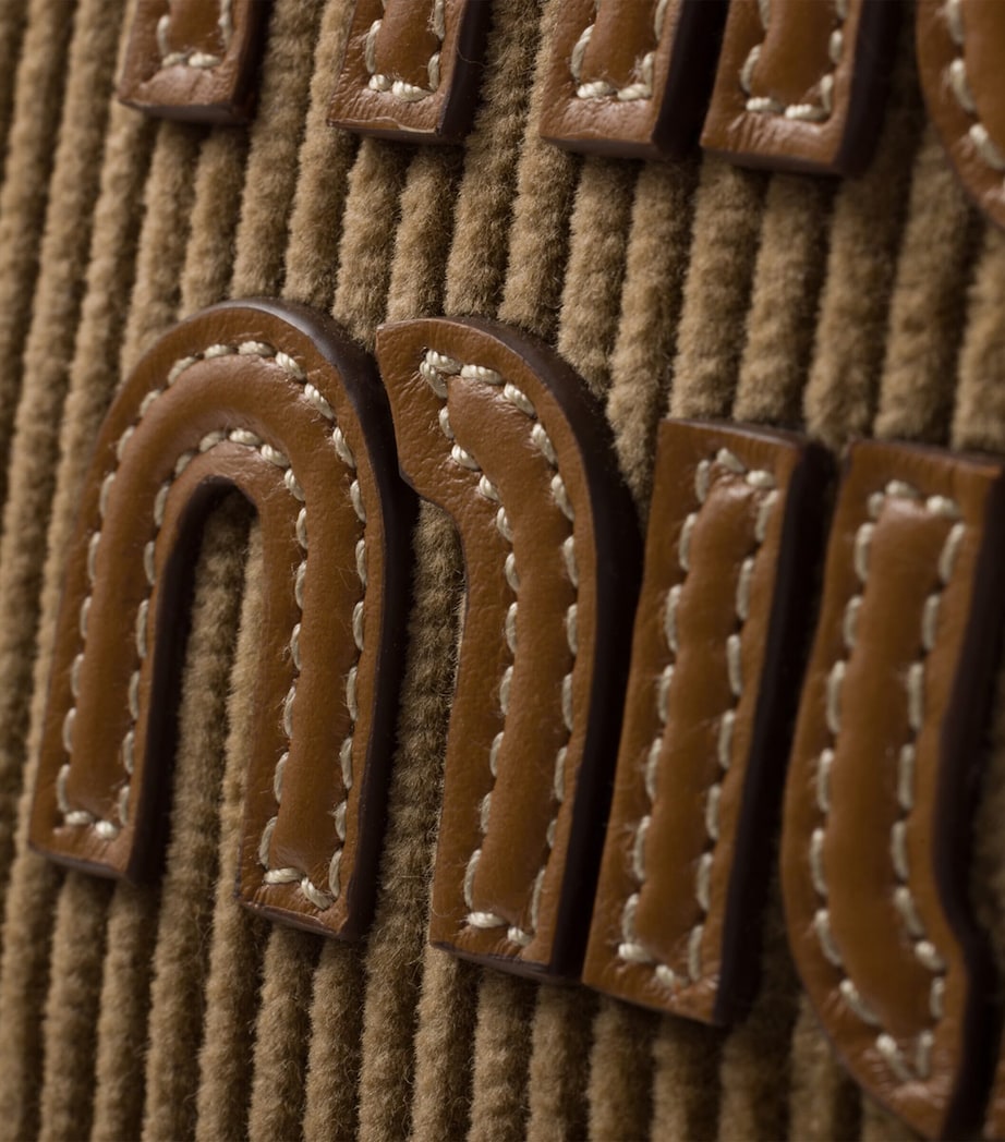 Corduroy Beau Top-Handle Bag F0401 Image 5