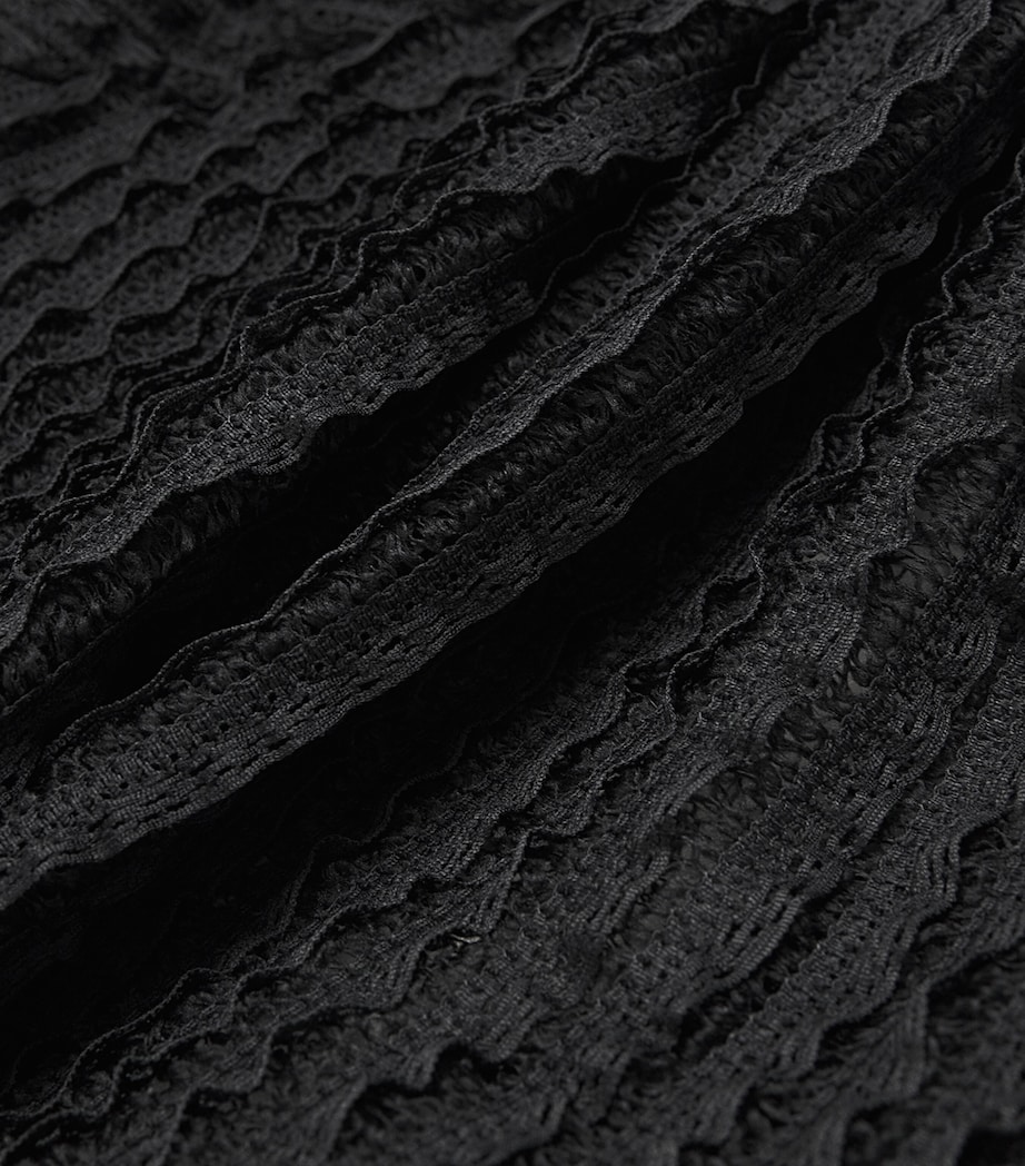 Lace Eris Maxi Skirt BLACK TENNIS Image 5