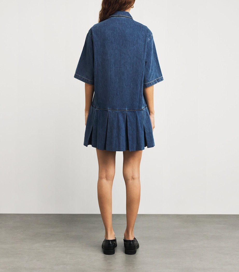 The Tennis Denim Mini Dress POTION Image 4