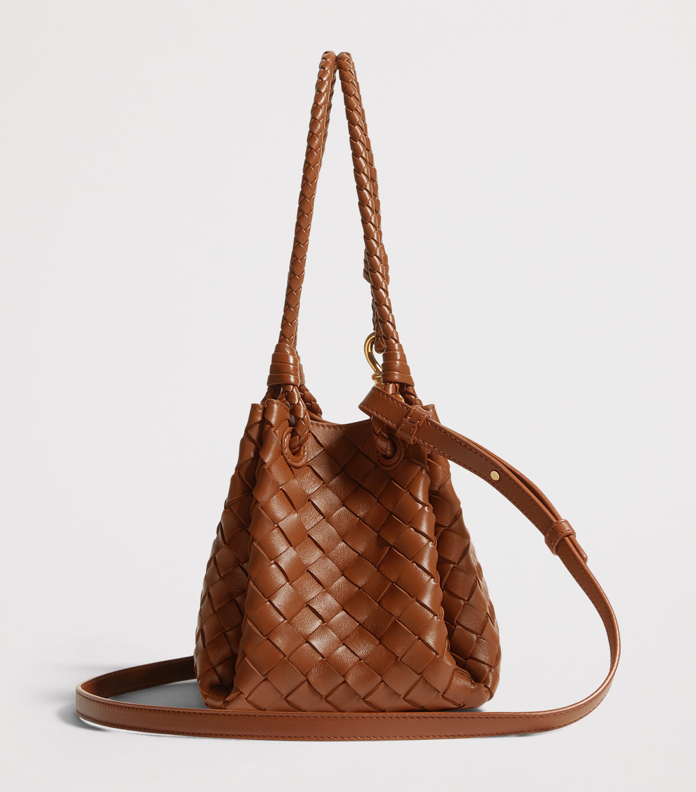 Bottega Veneta Leather Parachute Shoulder Bag Image 4