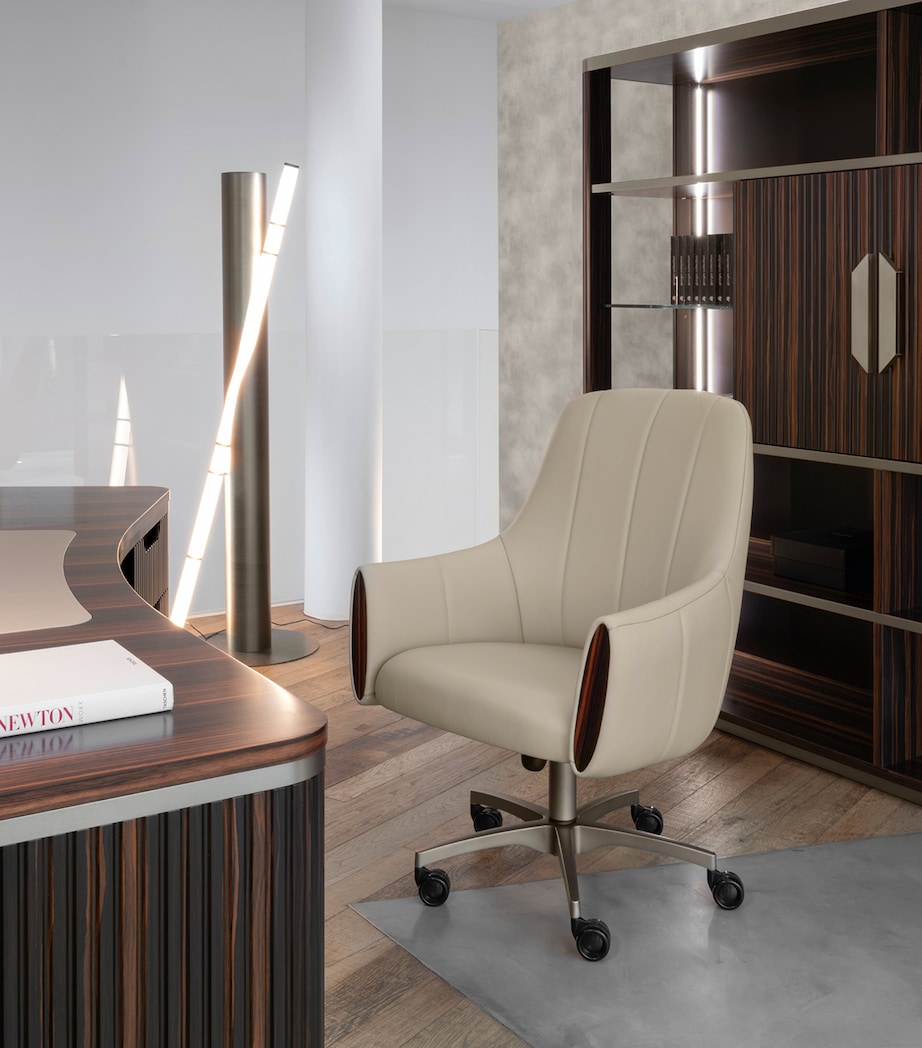 Luxor Presidential Office Chair WHITE Image 2