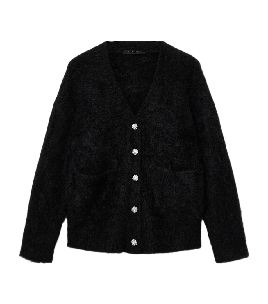 Brushed Rubi Cardigan BLACK Image 1