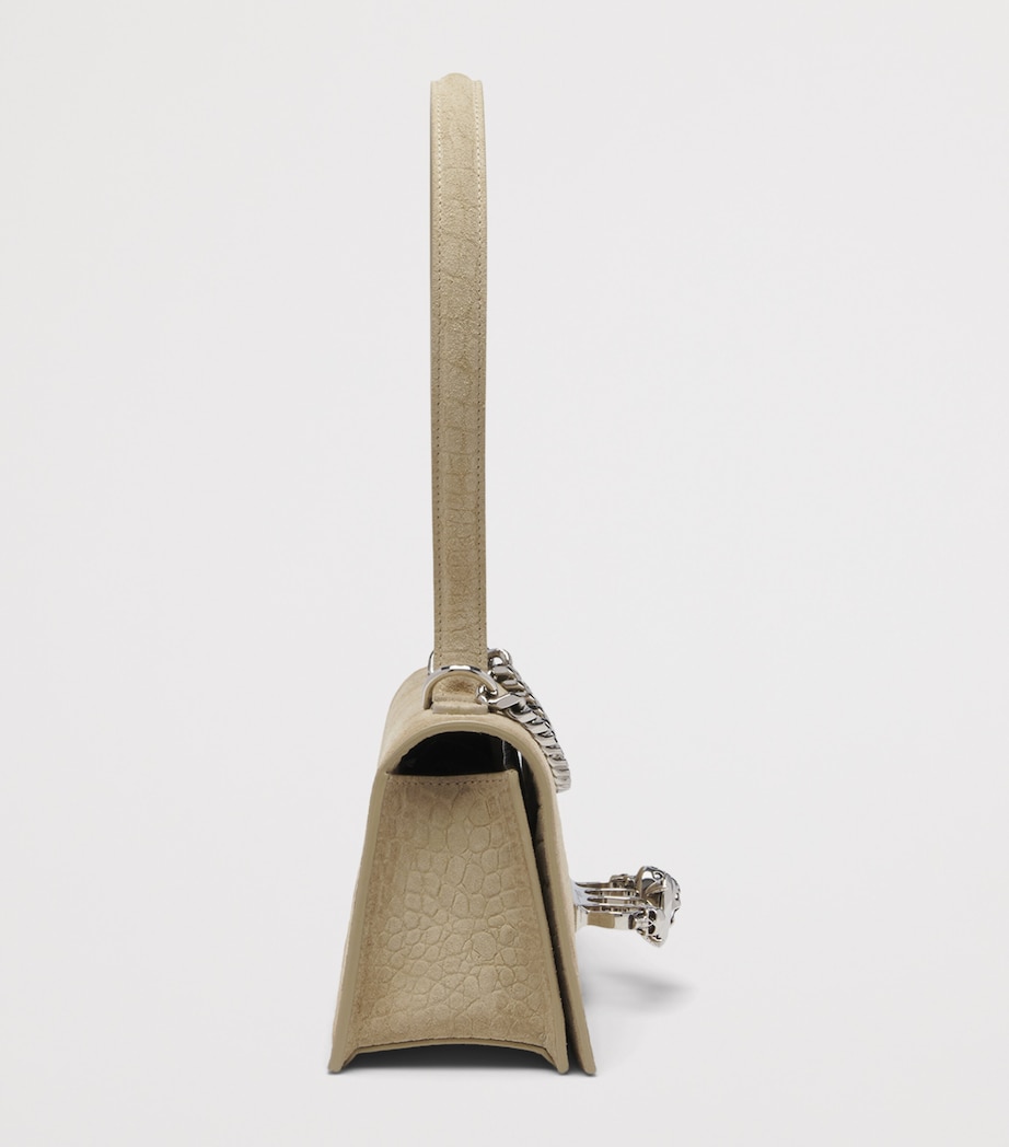 McQueen Leather Jewelled Top-Handle Bag Image 3