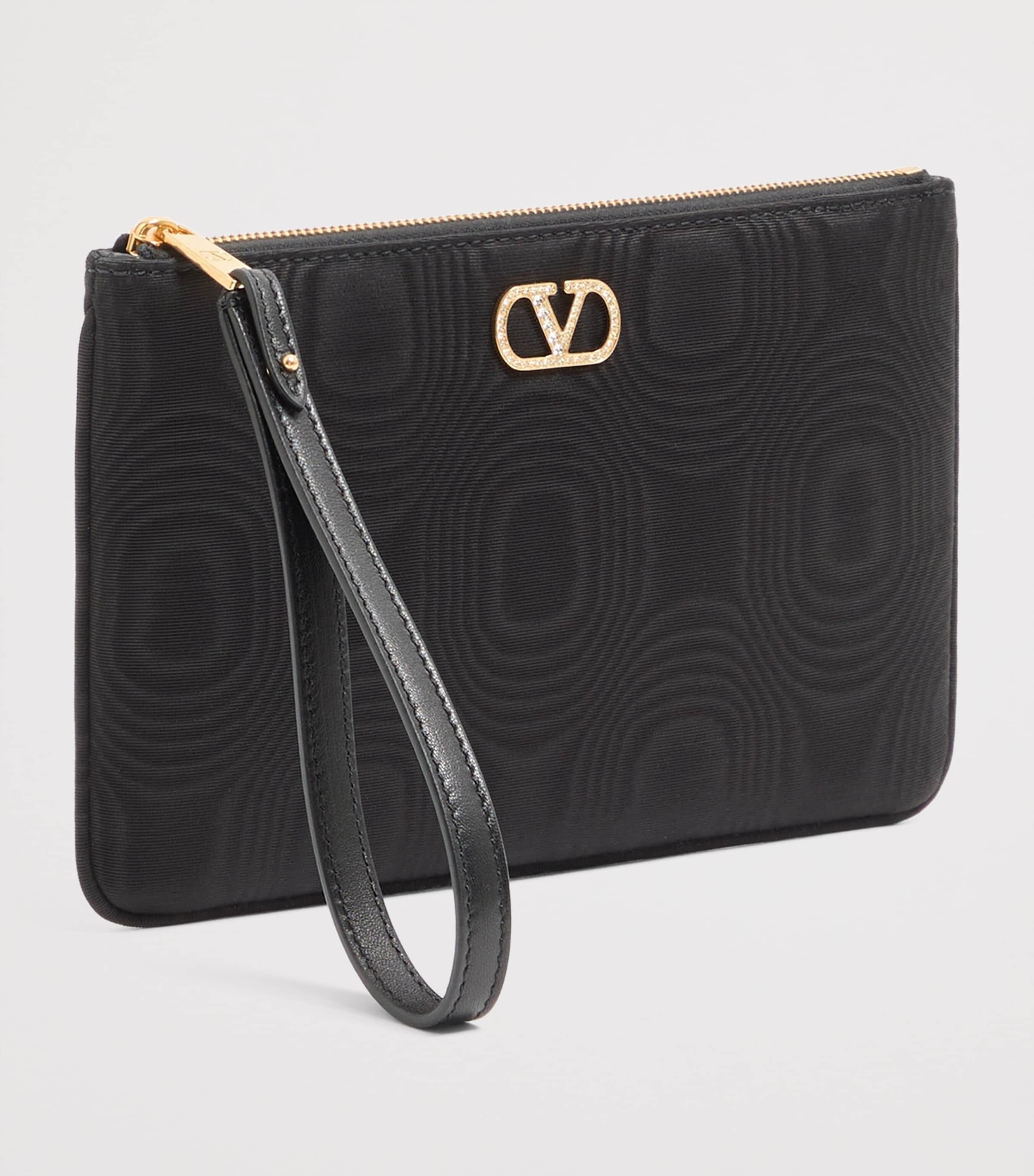 Valentino Garavani Small Moiré Pouch Edm Image 2